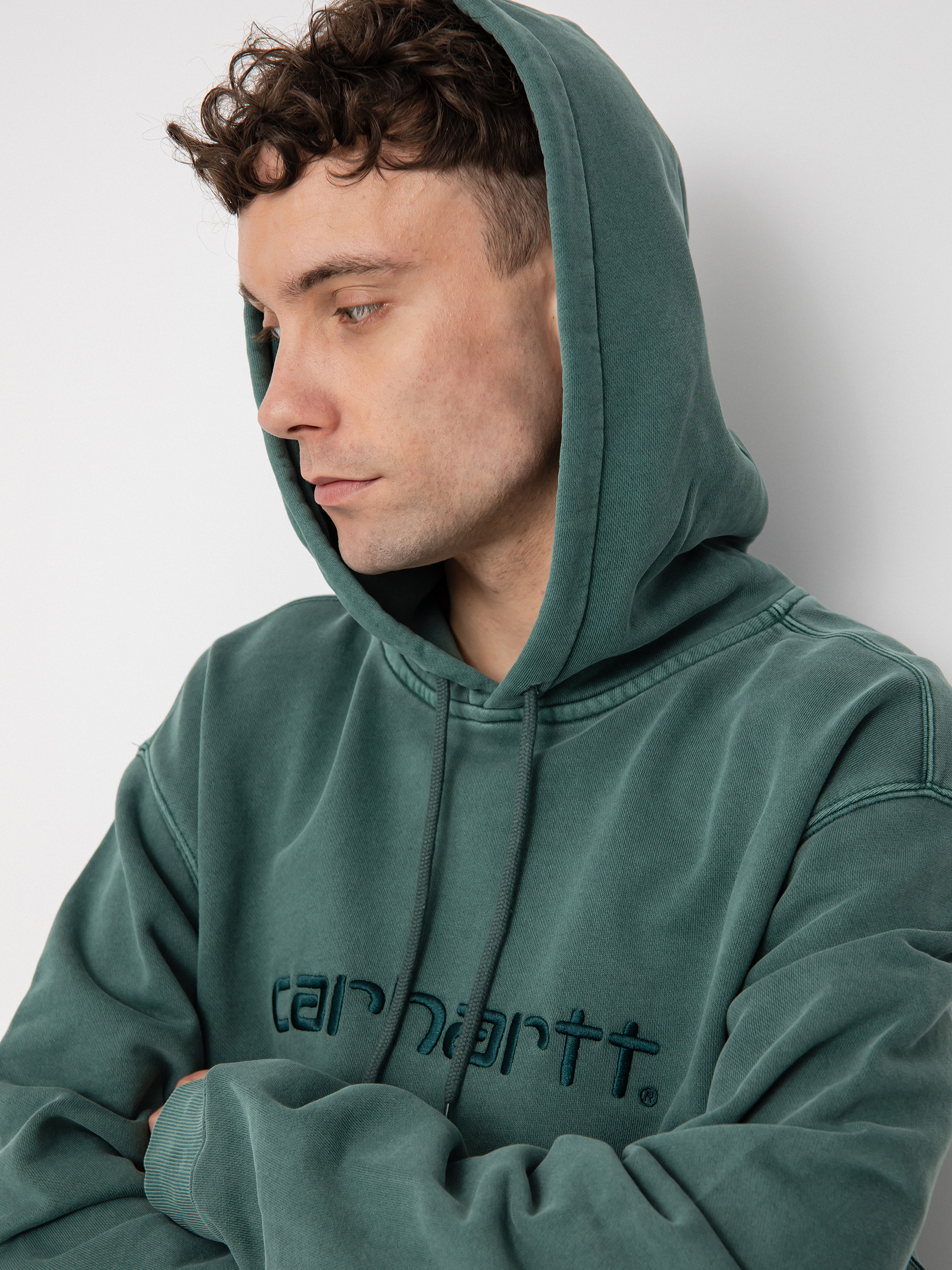 Carhartt WIP Duster HD Kapucnis pulóver (discovery green)