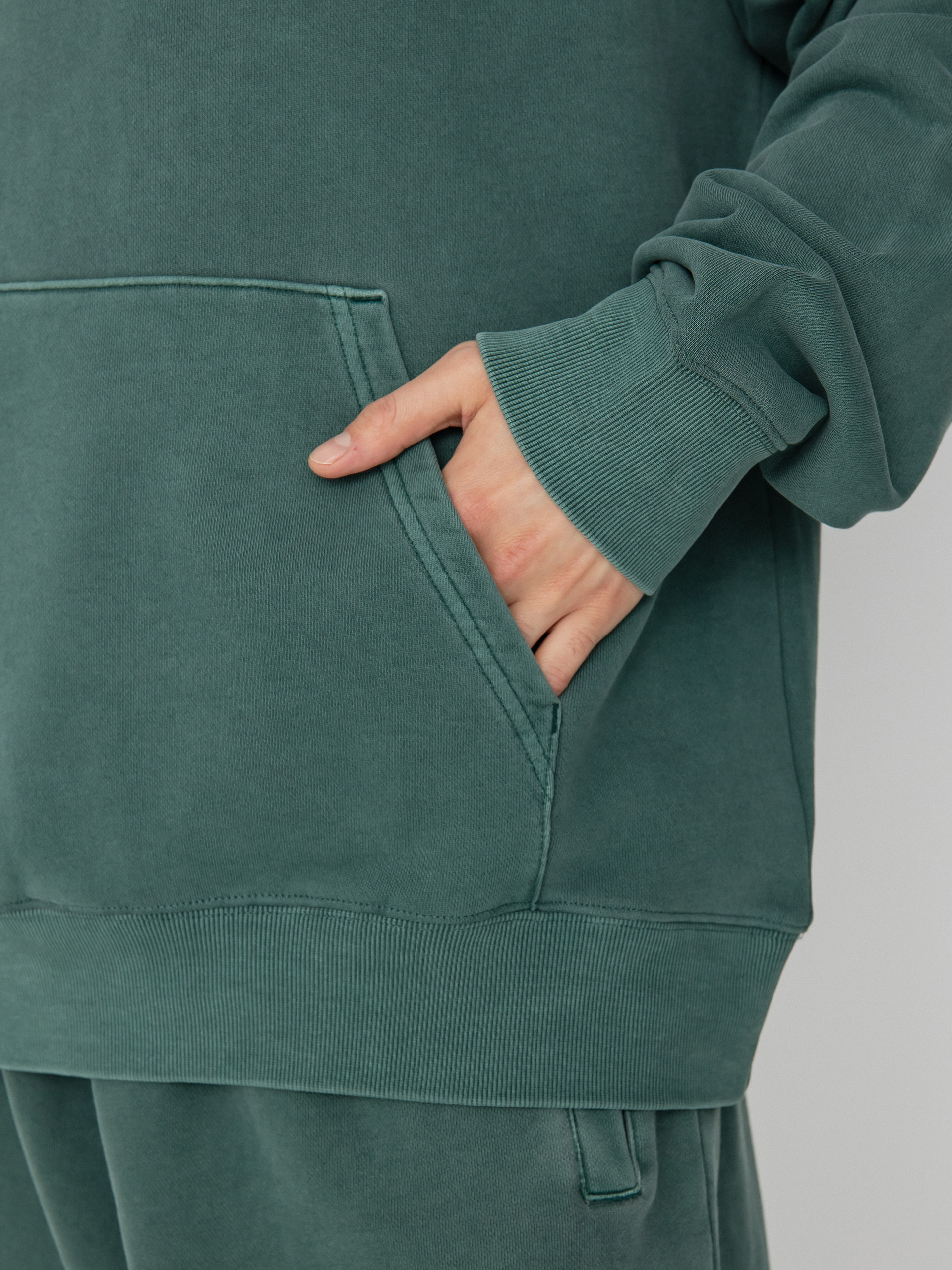 Carhartt WIP Duster HD Kapucnis pulóver (discovery green)