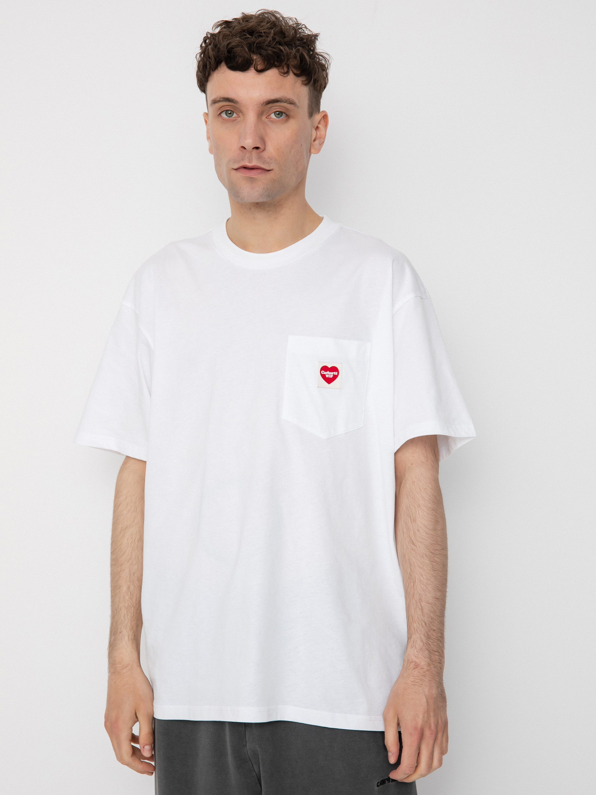 Carhartt WIP Pocket Heart póló (white)