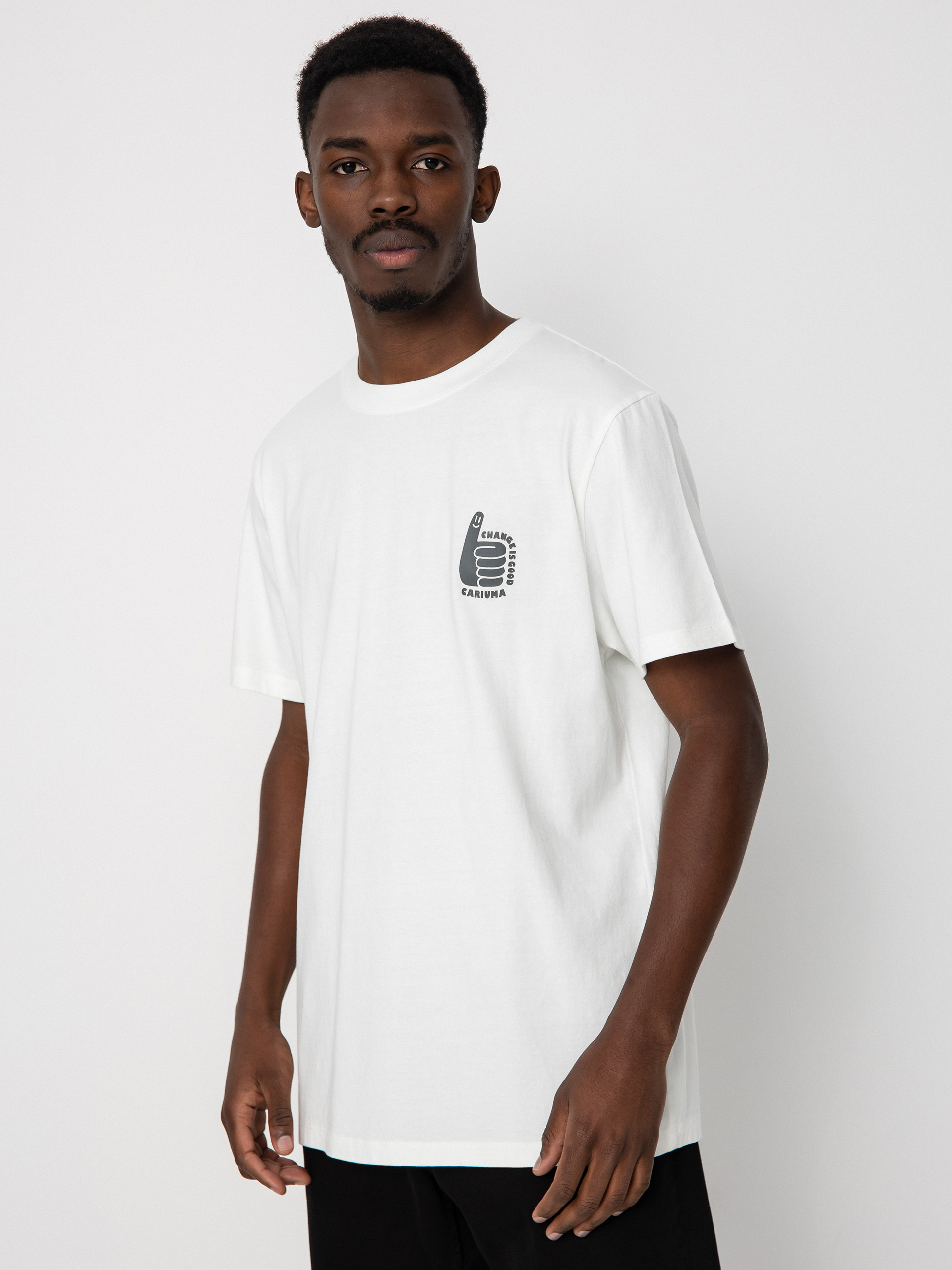 Cariuma Change Is Good póló (white)