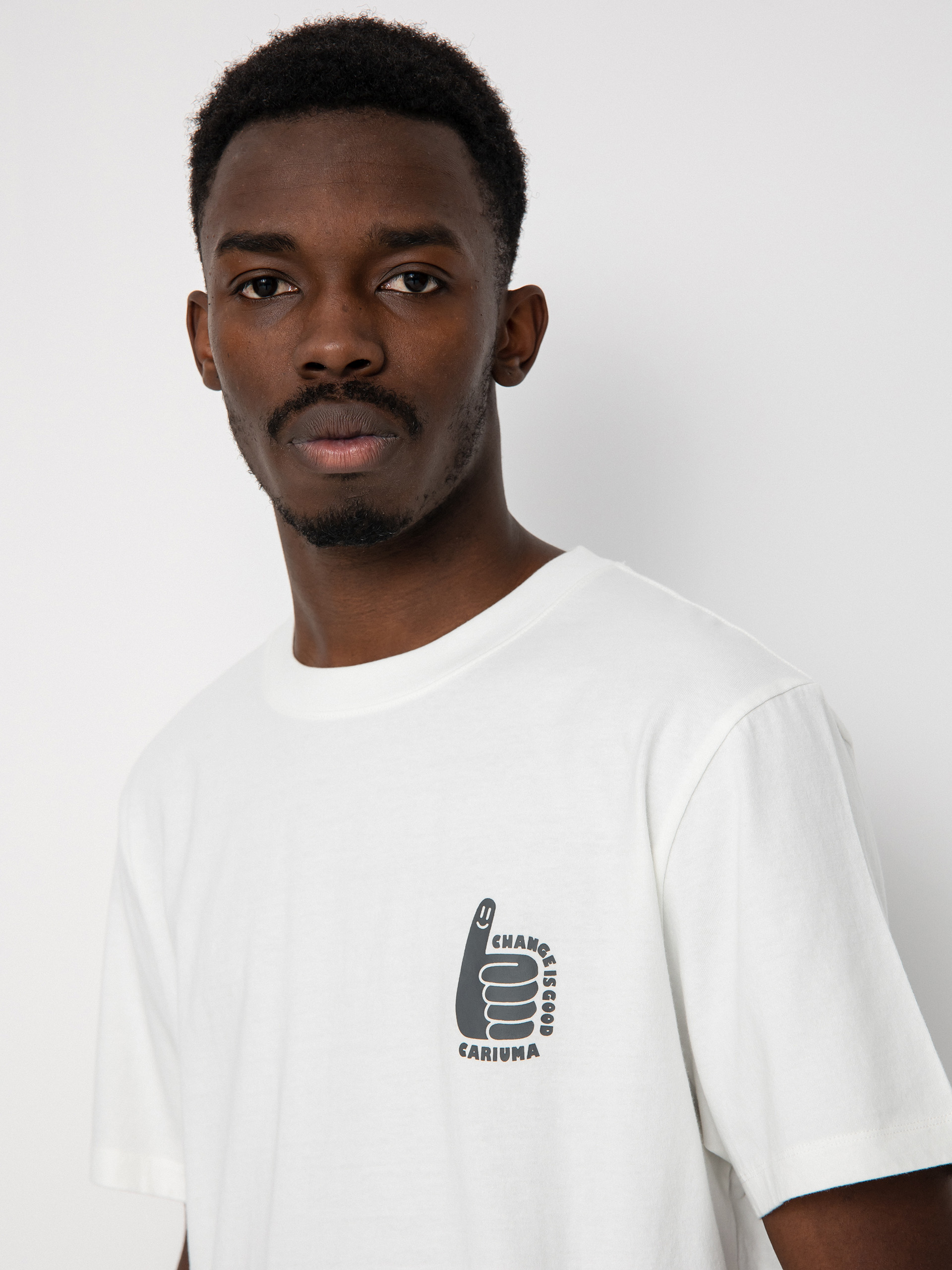 Cariuma Change Is Good póló (white)