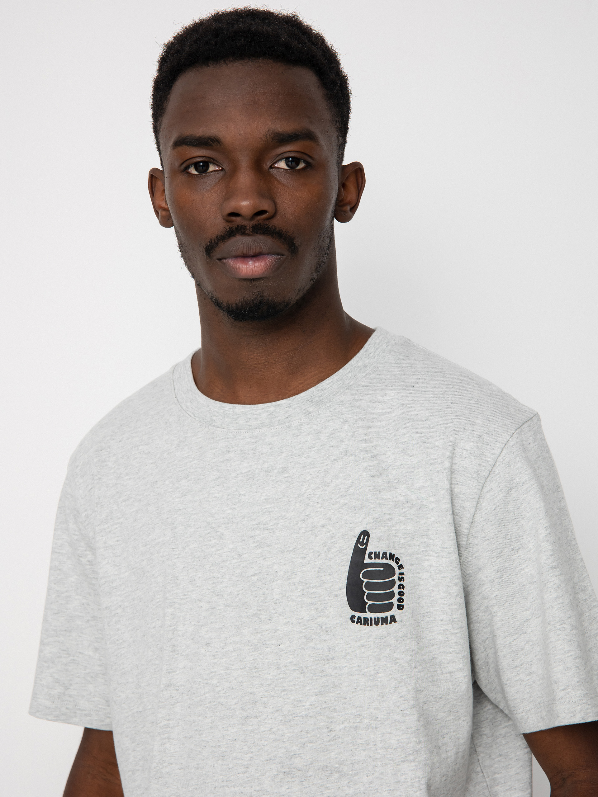Cariuma Change Is Good póló (melange grey)