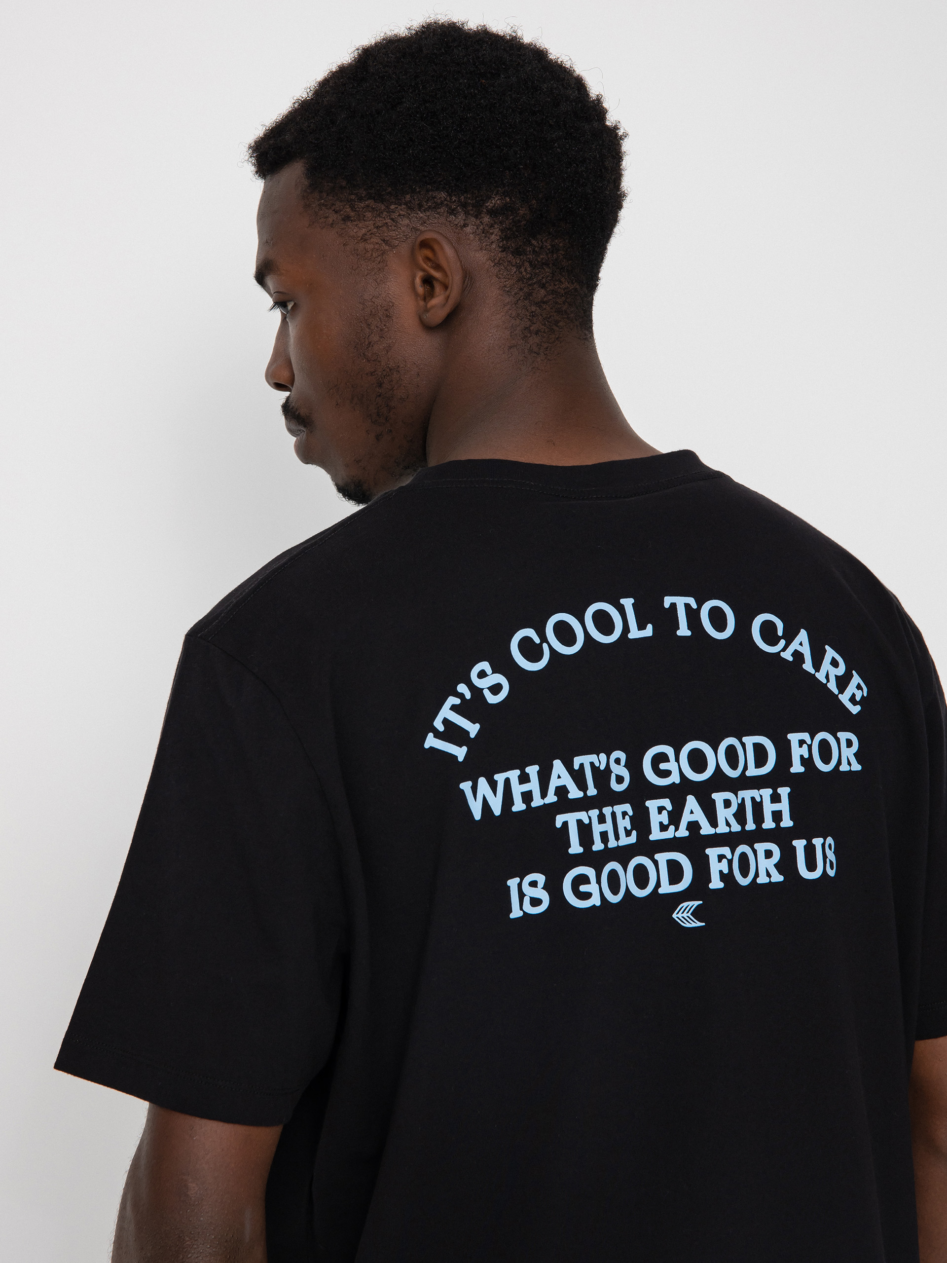 Cariuma Good For The Earth póló (black)