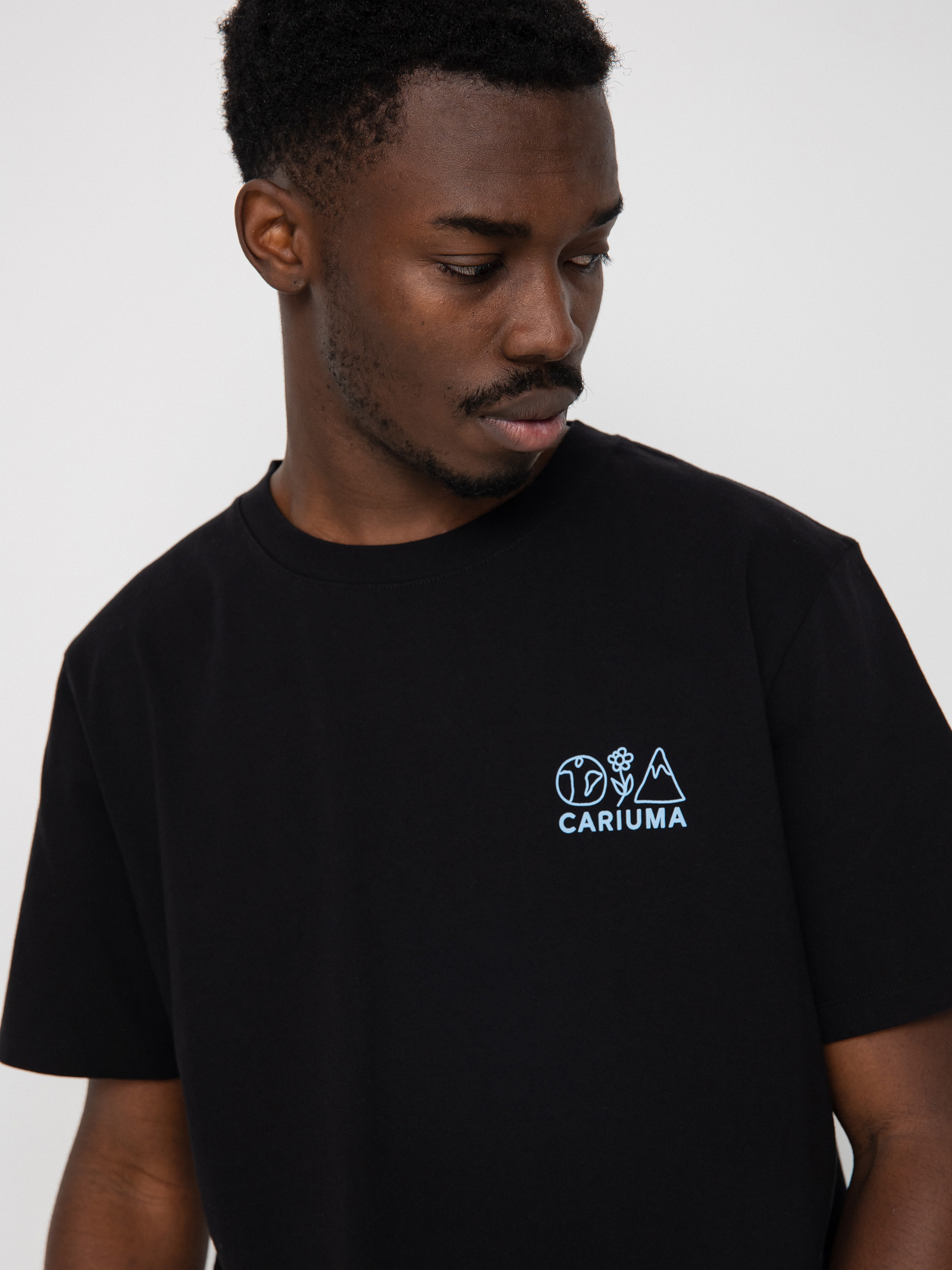 Cariuma Good For The Earth póló (black)