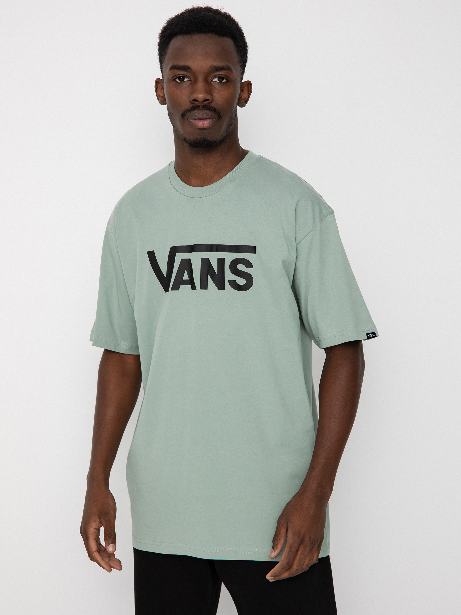 Vans Classic póló (chinois green/black)