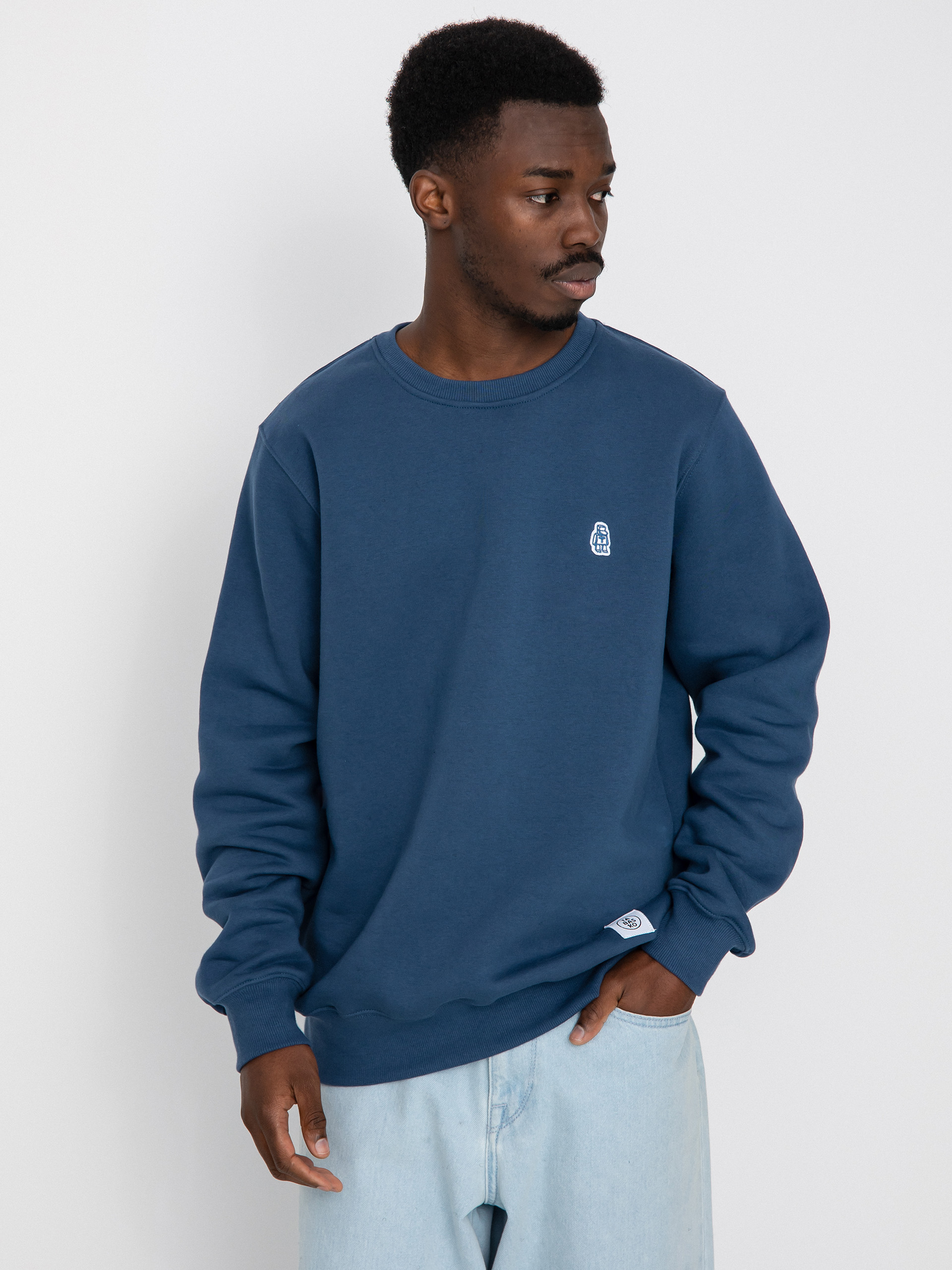 Tabasko Mini Logo Pulóver (navy)