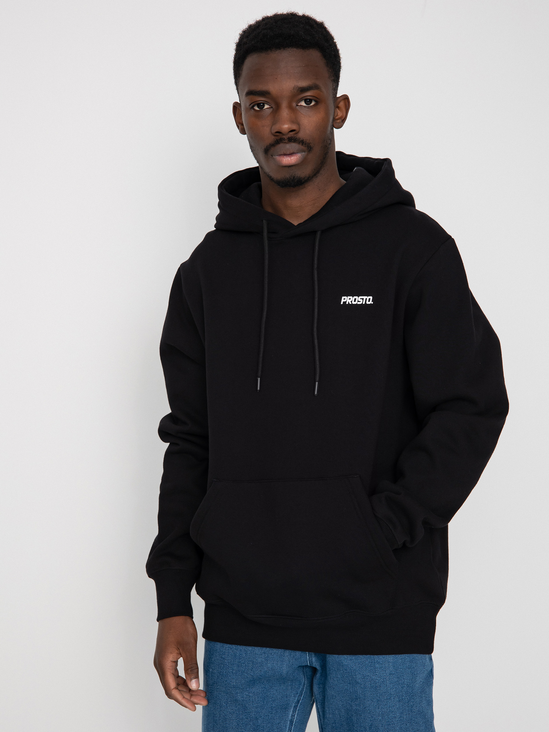 Prosto Bassik HD Kapucnis pulóver (black)