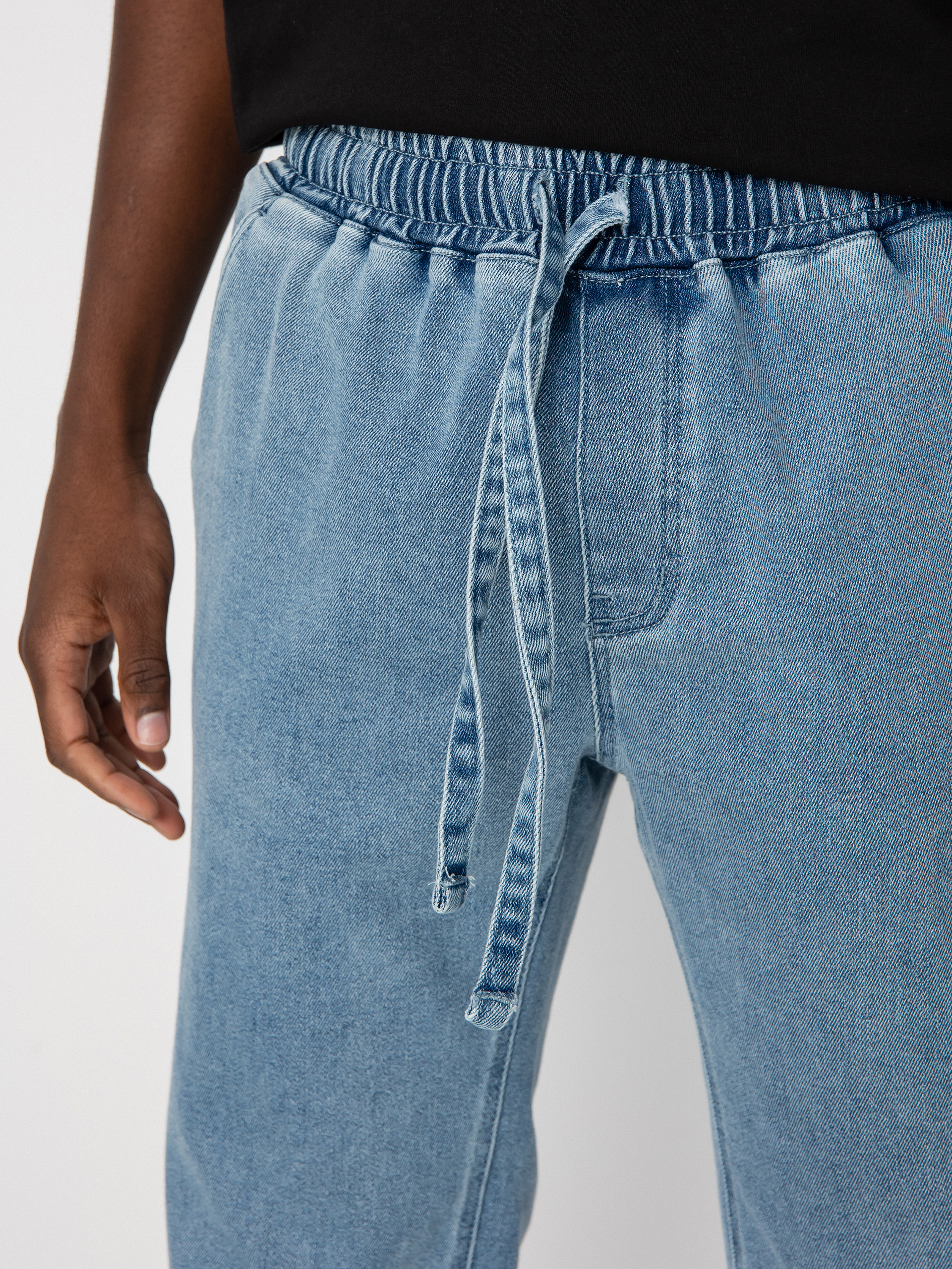 Prosto Denim Jogger Pazy Kisnadrág (light blue)