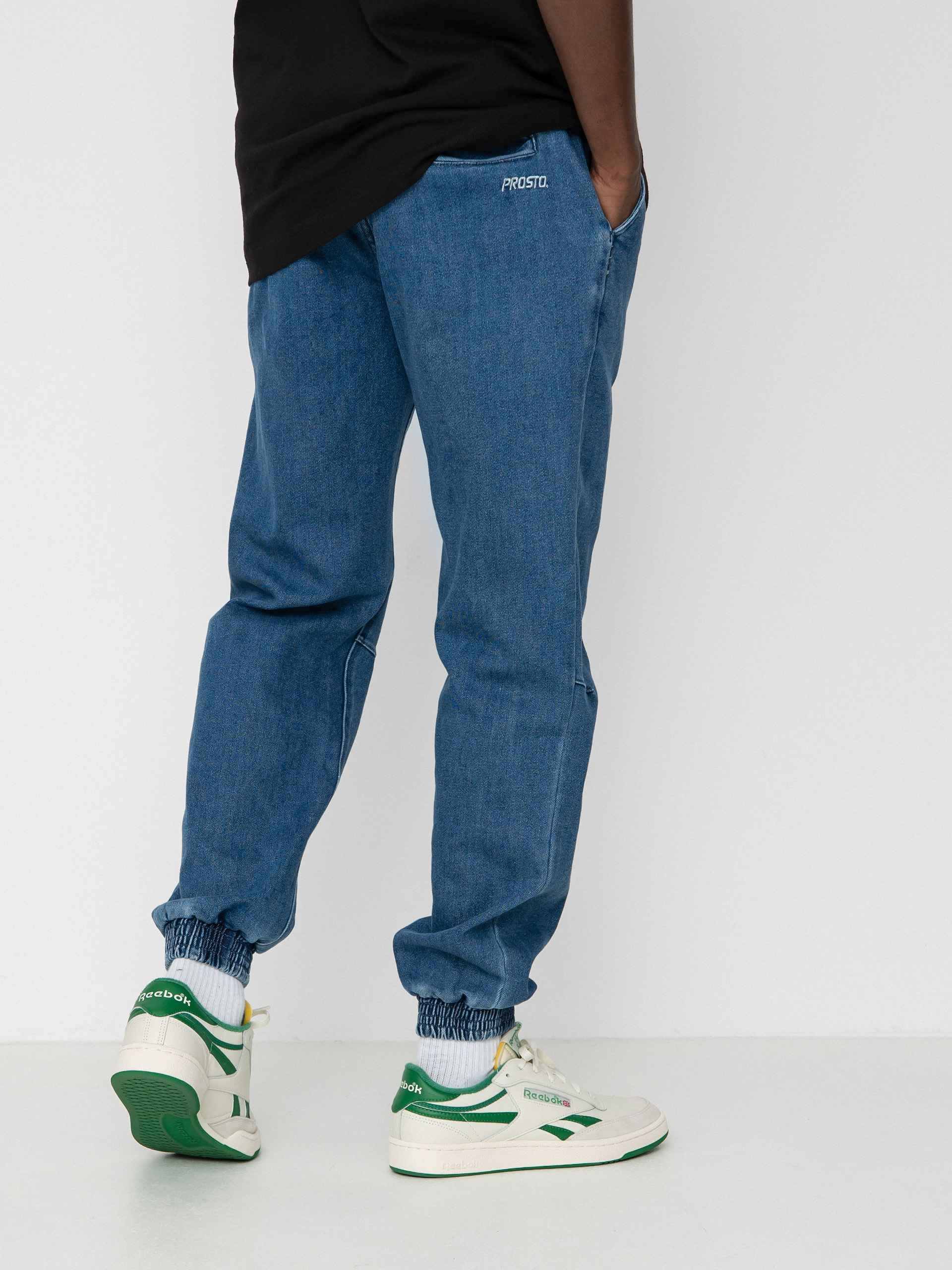 Prosto Denim Jogger Pazy Kisnadrág (blue)