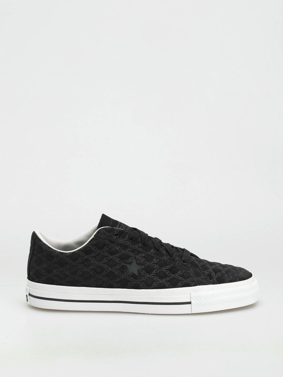 Converse One Star Pro Ox Cipők (black/black/white)