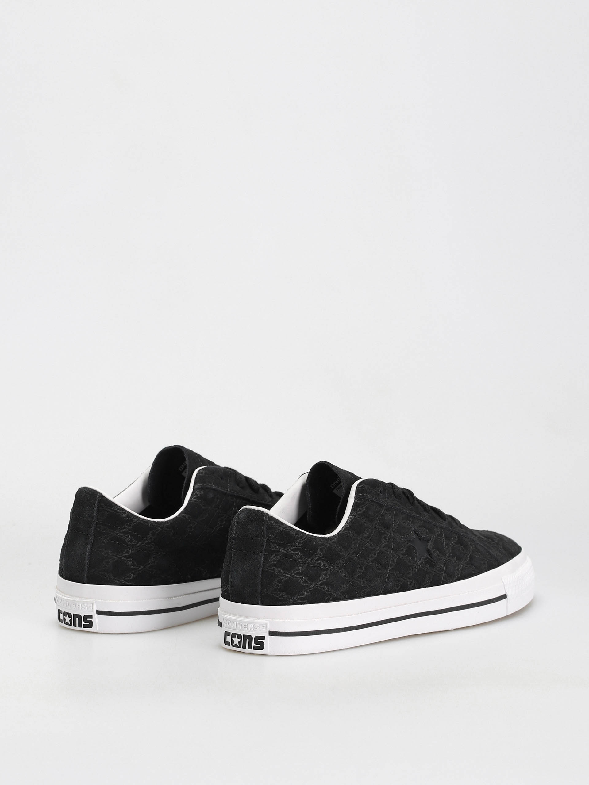 Converse One Star Pro Ox Cipők (black/black/white)