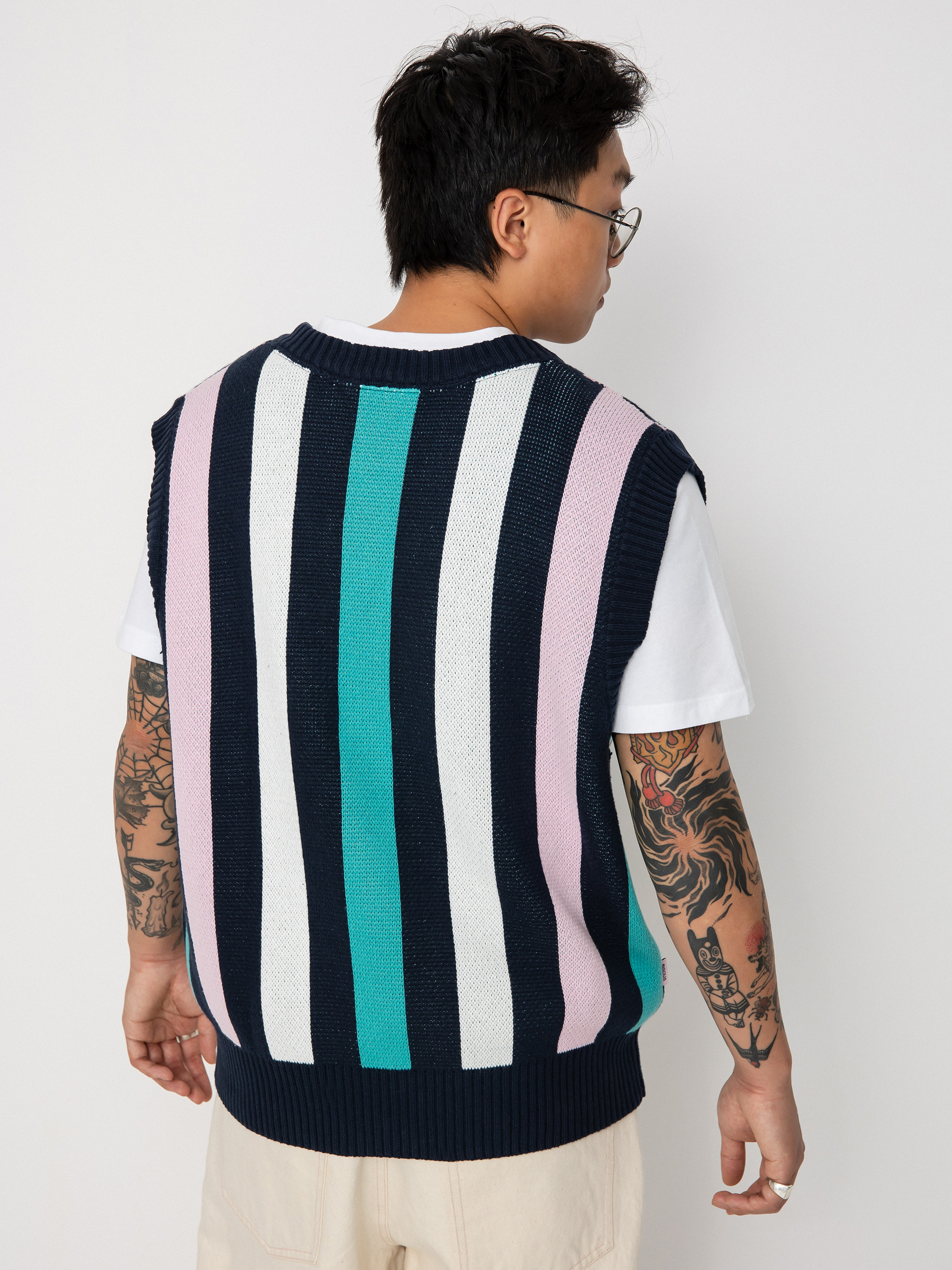 Element Bxe Souvenir Gilet Pulóver (eclipse navy)