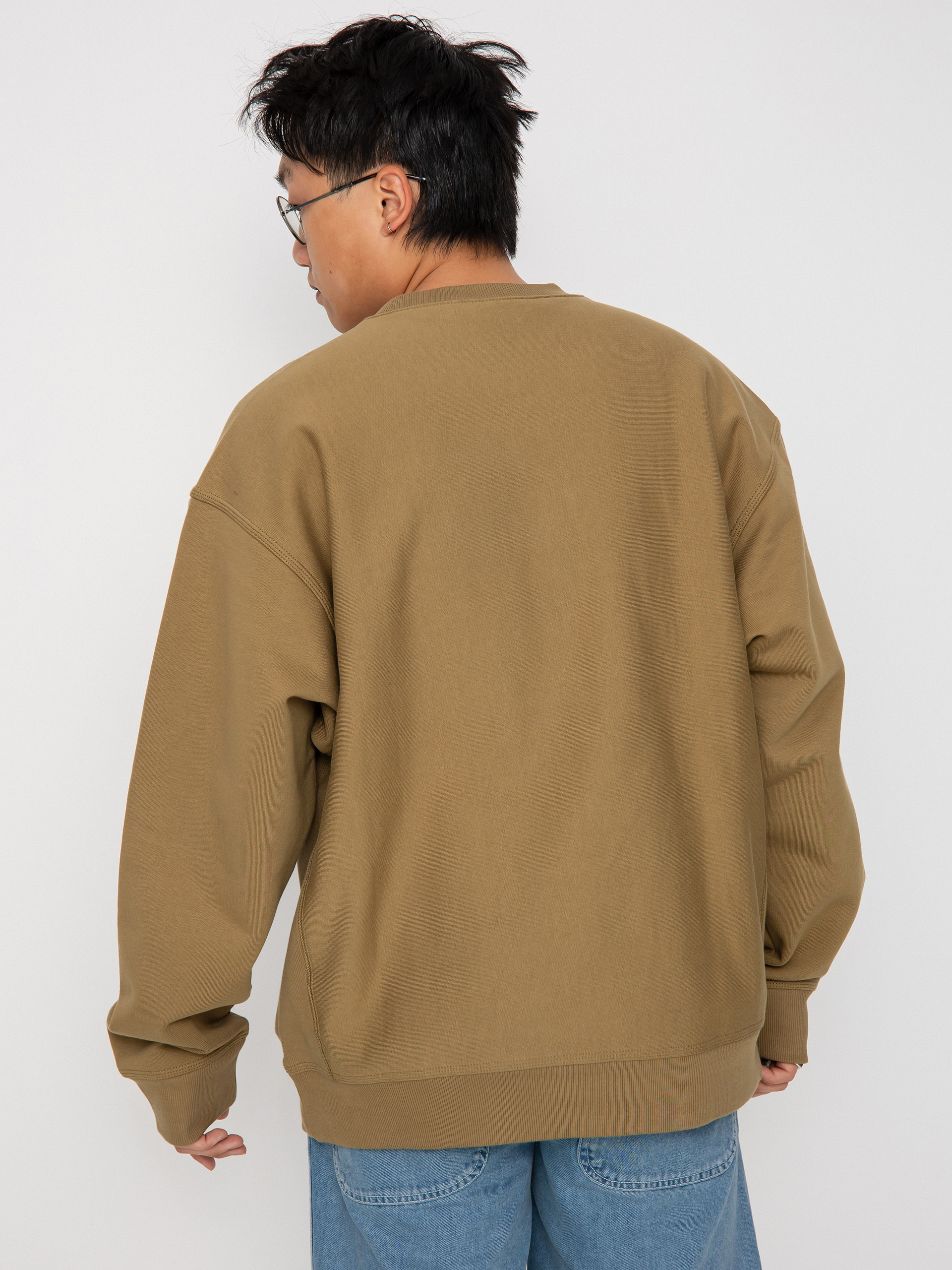 Carhartt WIP American Script Pulóver (larch)
