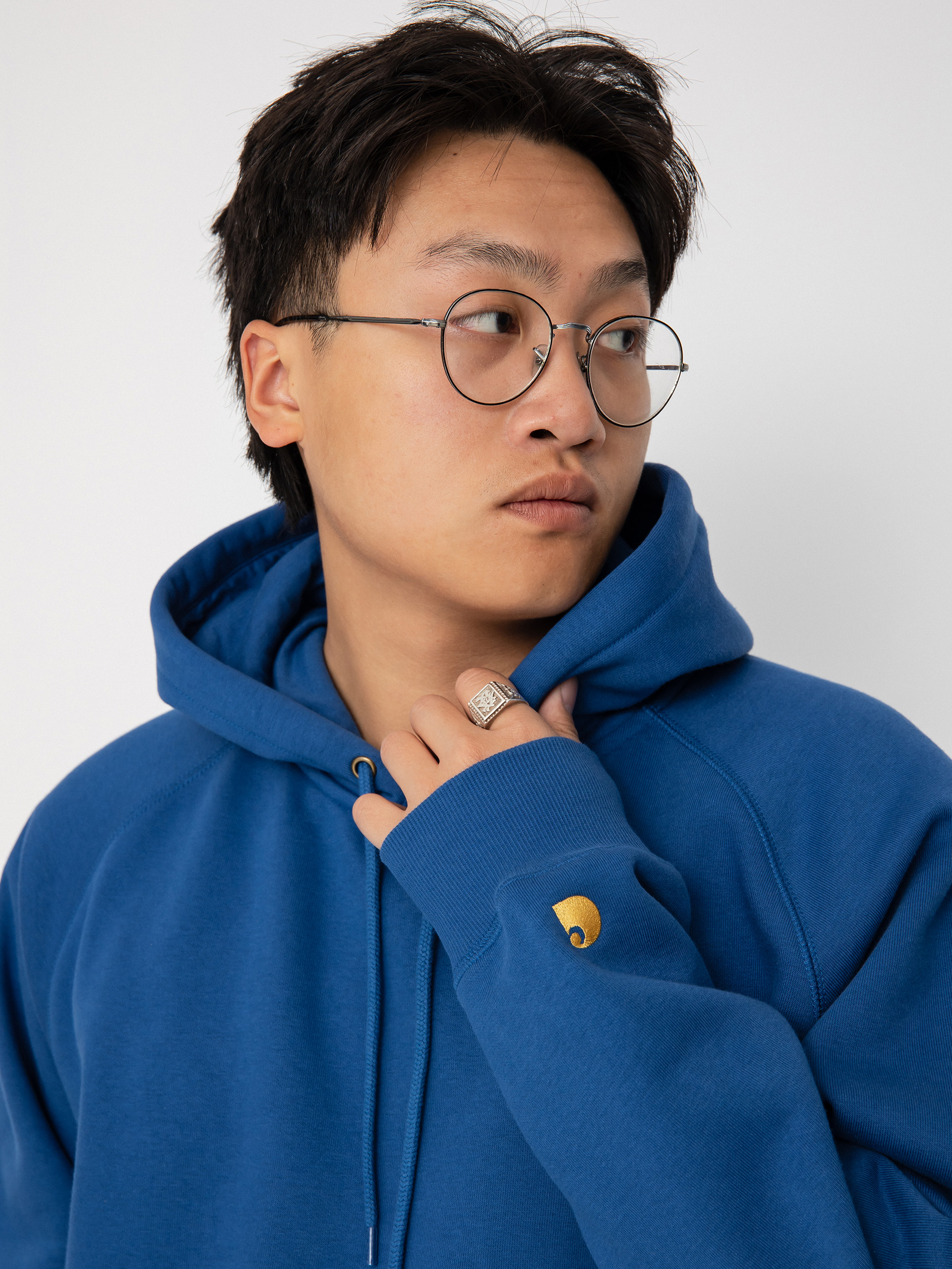 Carhartt WIP Chase HD Kapucnis pulóver (liberty/gold)