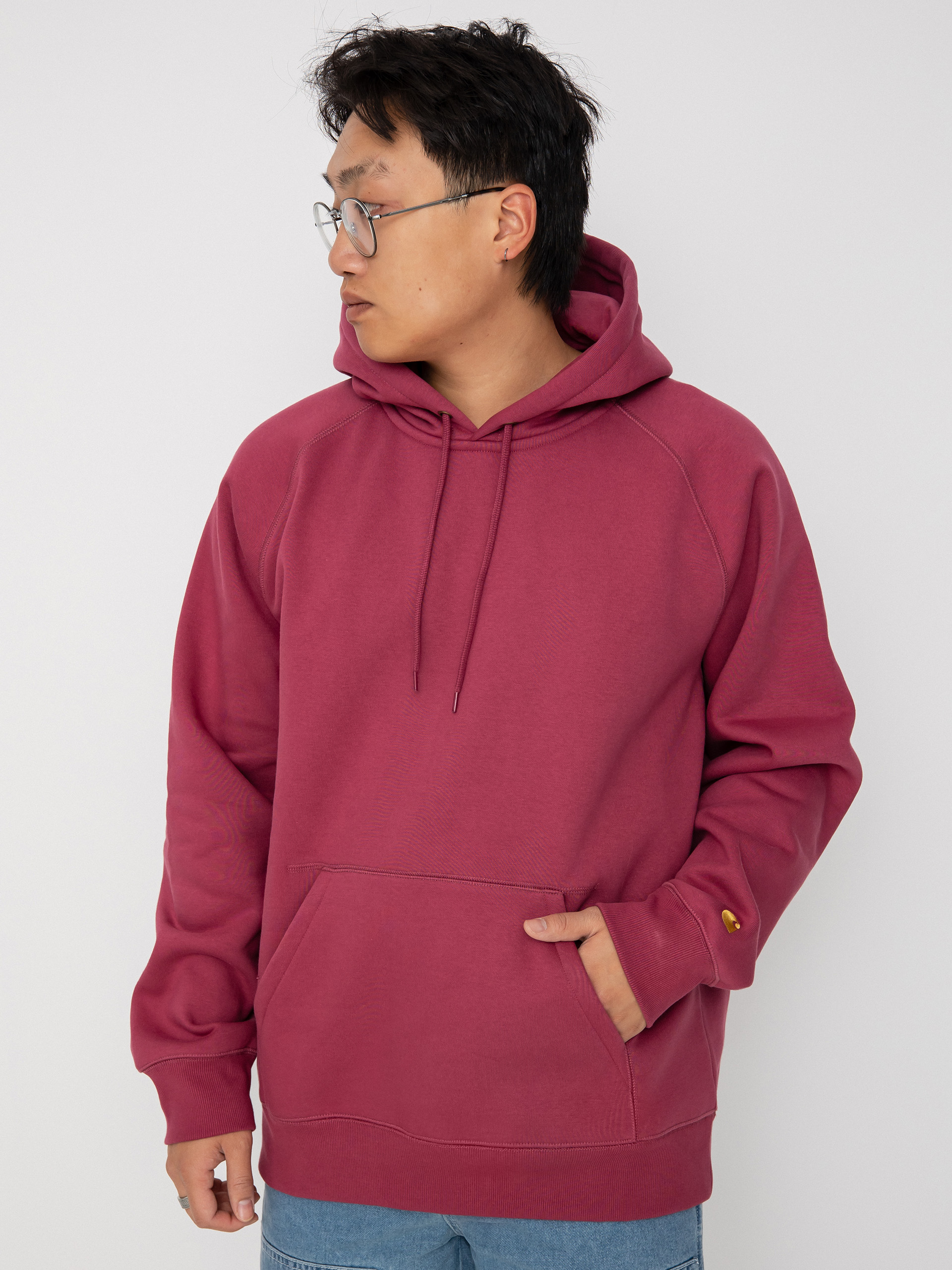 Carhartt WIP Chase HD Kapucnis pulóver (punch/gold)