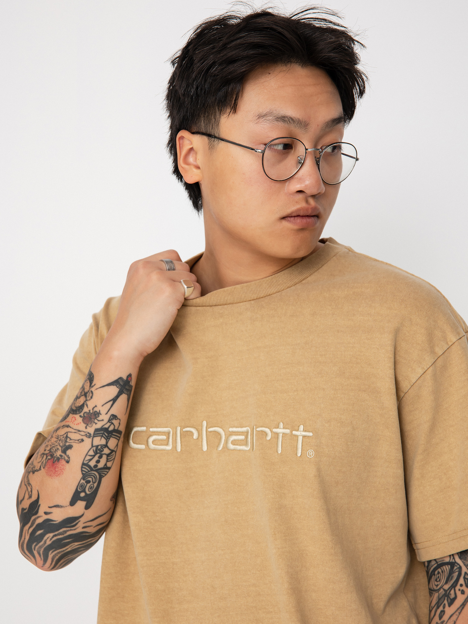 Carhartt WIP Duster póló (dusty h brown)