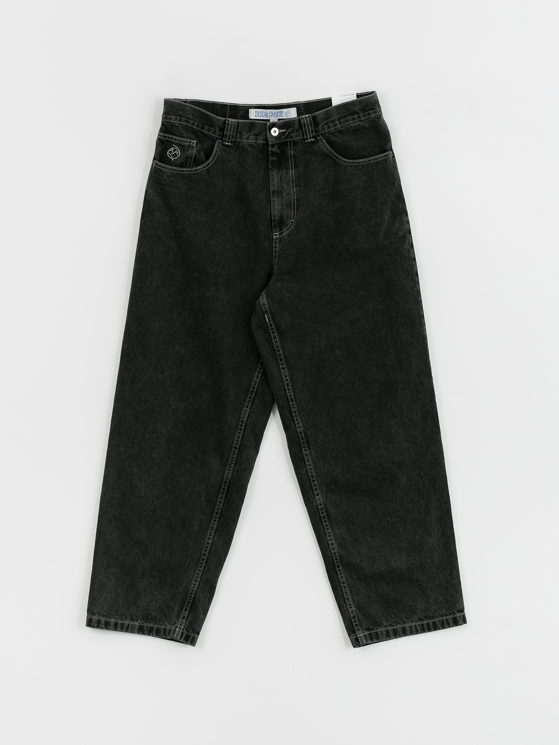 Polar Skate Big Boy Jeans Kisnadrág (silver black)