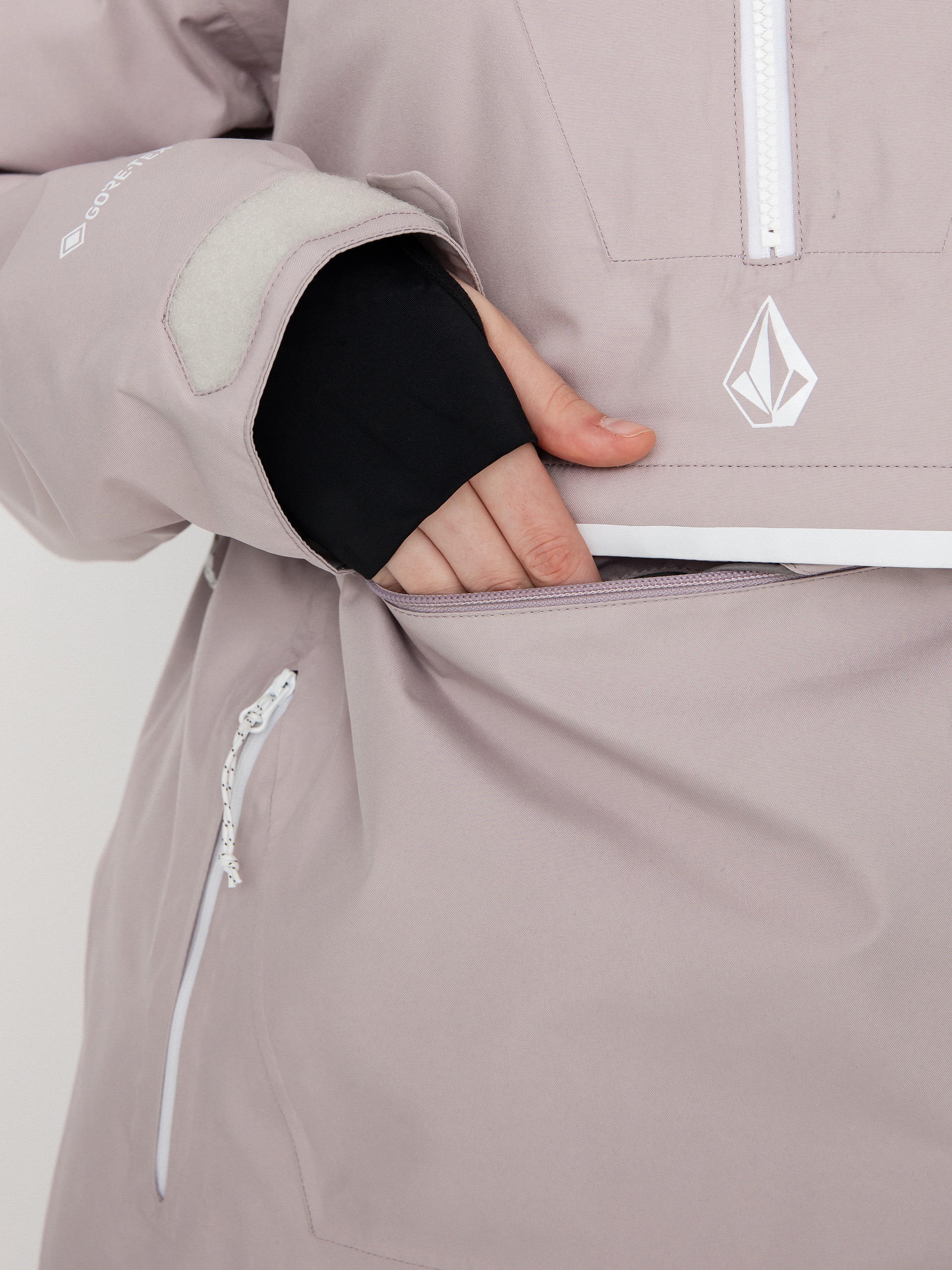 Női Volcom Fern Ins Gore Pullover Snowboard dzseki (amethyst smoke)