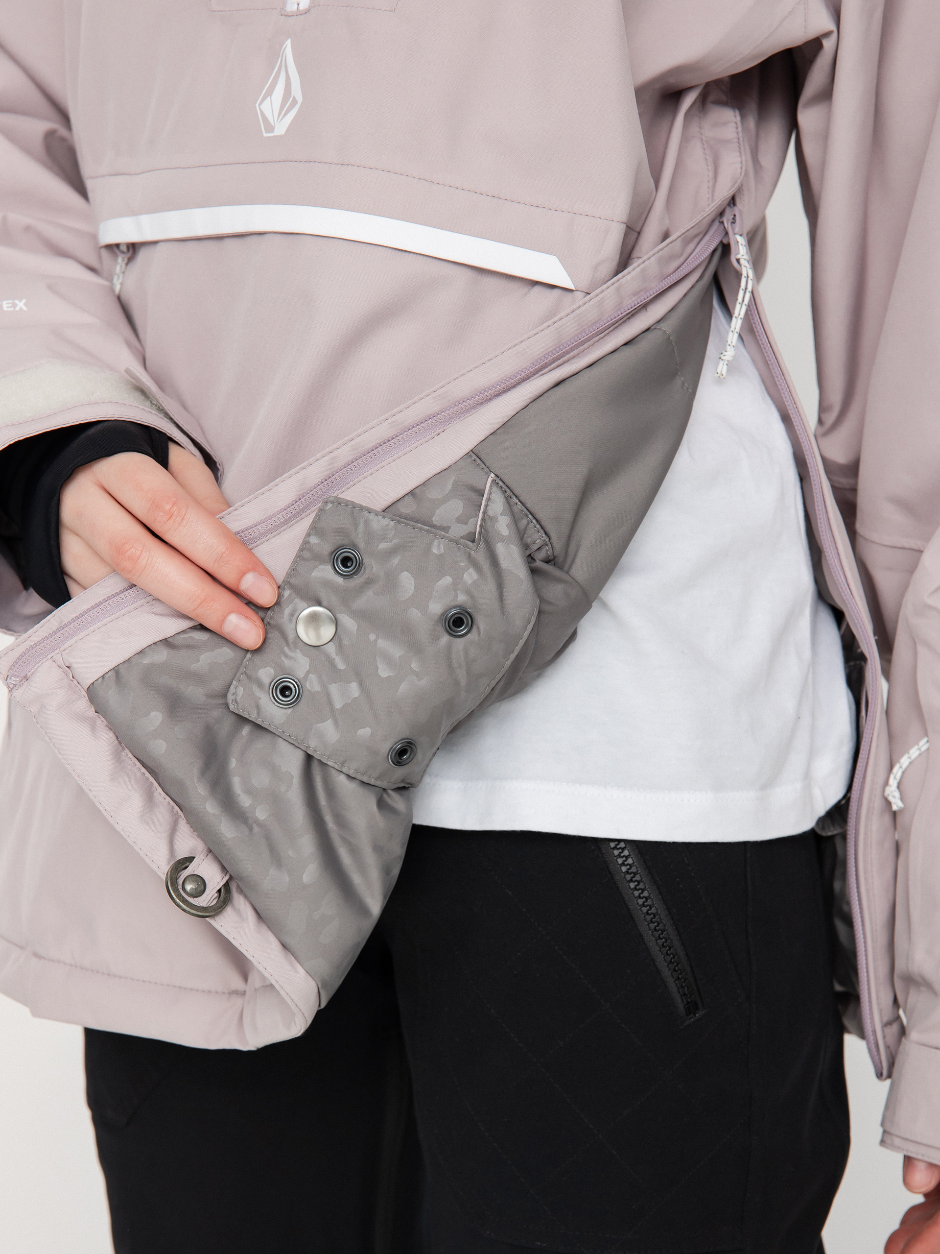 Női Volcom Fern Ins Gore Pullover Snowboard dzseki (amethyst smoke)