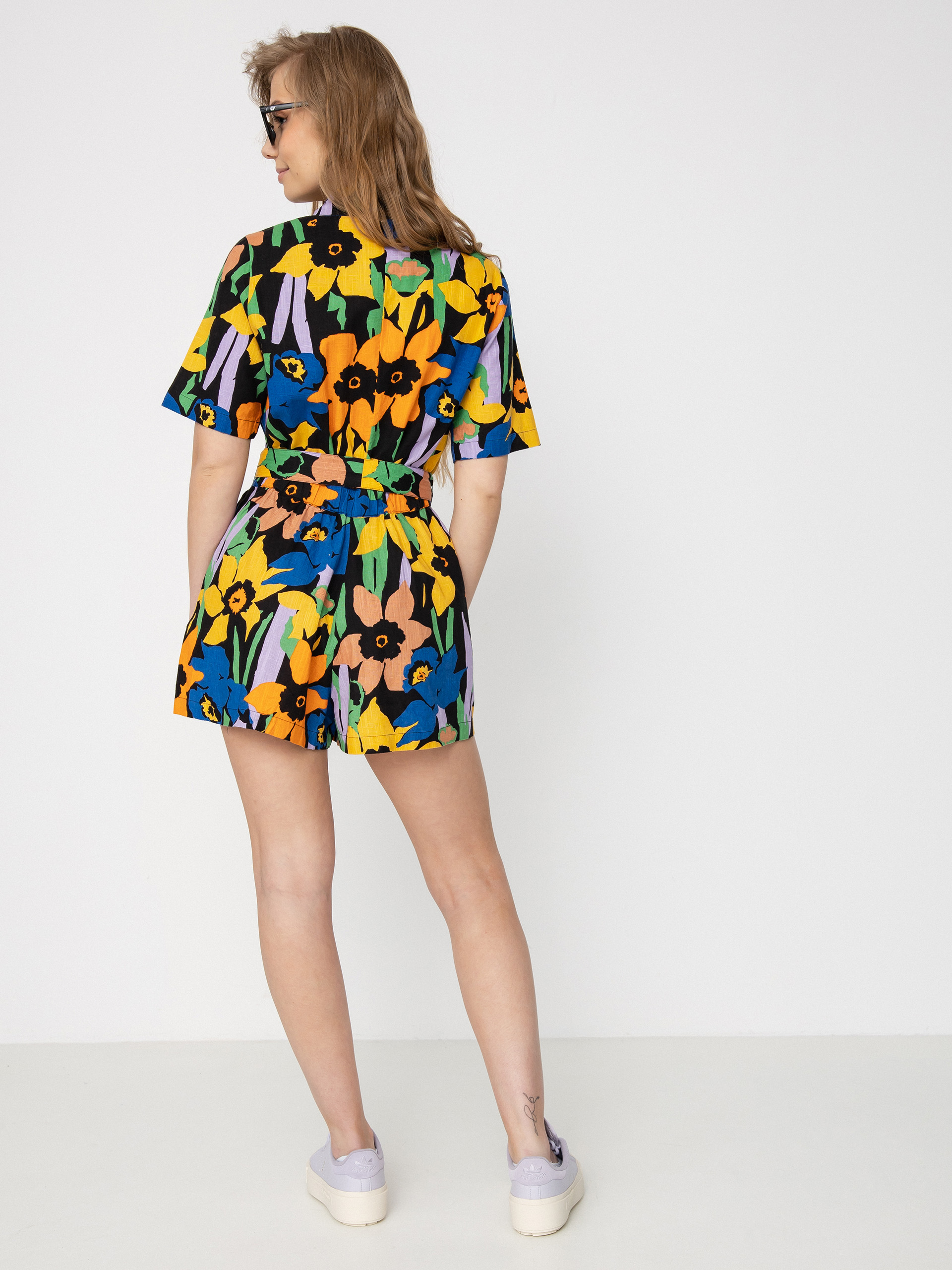 Női Roxy Real Yesterday Teniszruha (anthracite flower jammin)