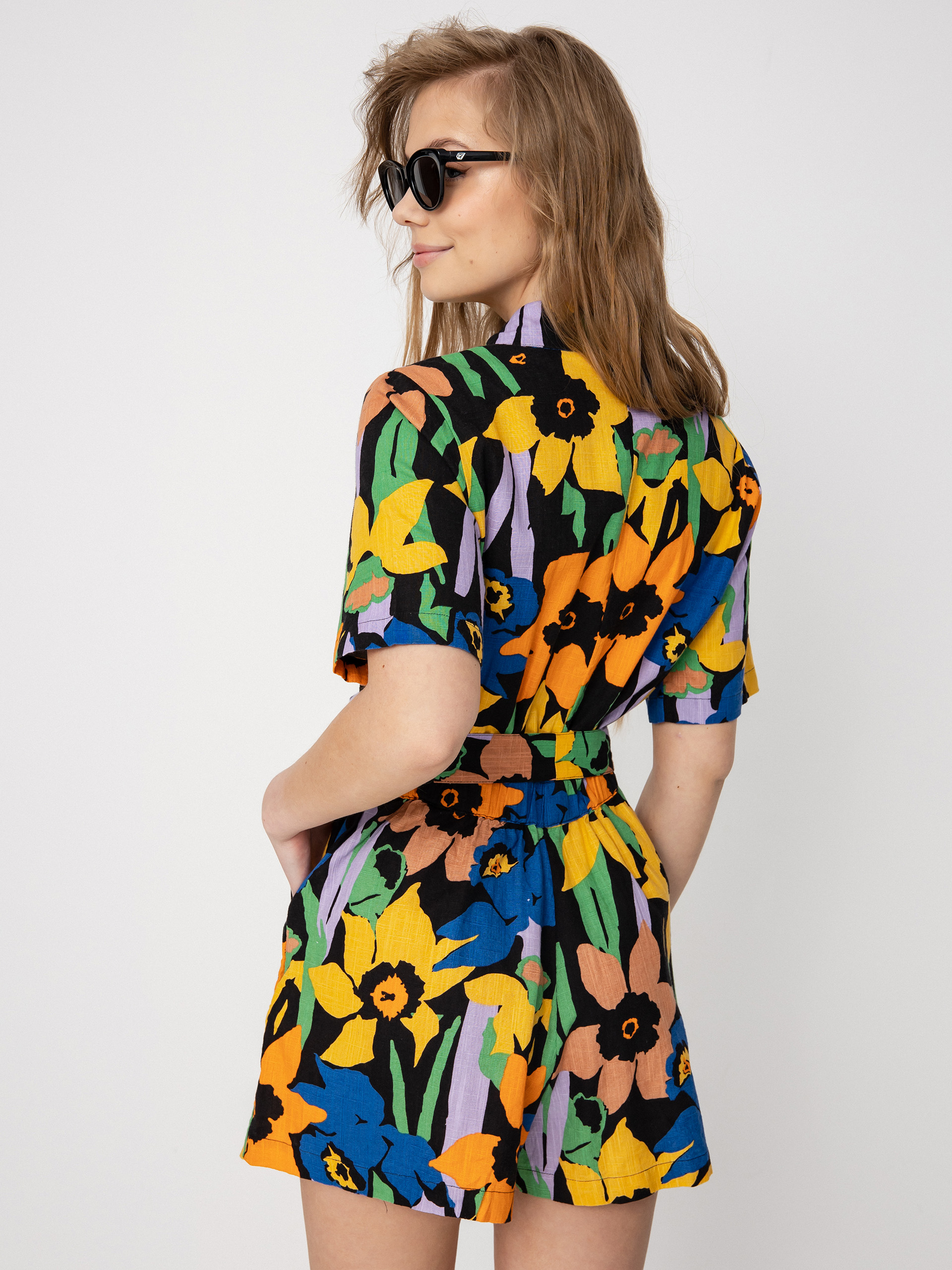 Női Roxy Real Yesterday Teniszruha (anthracite flower jammin)