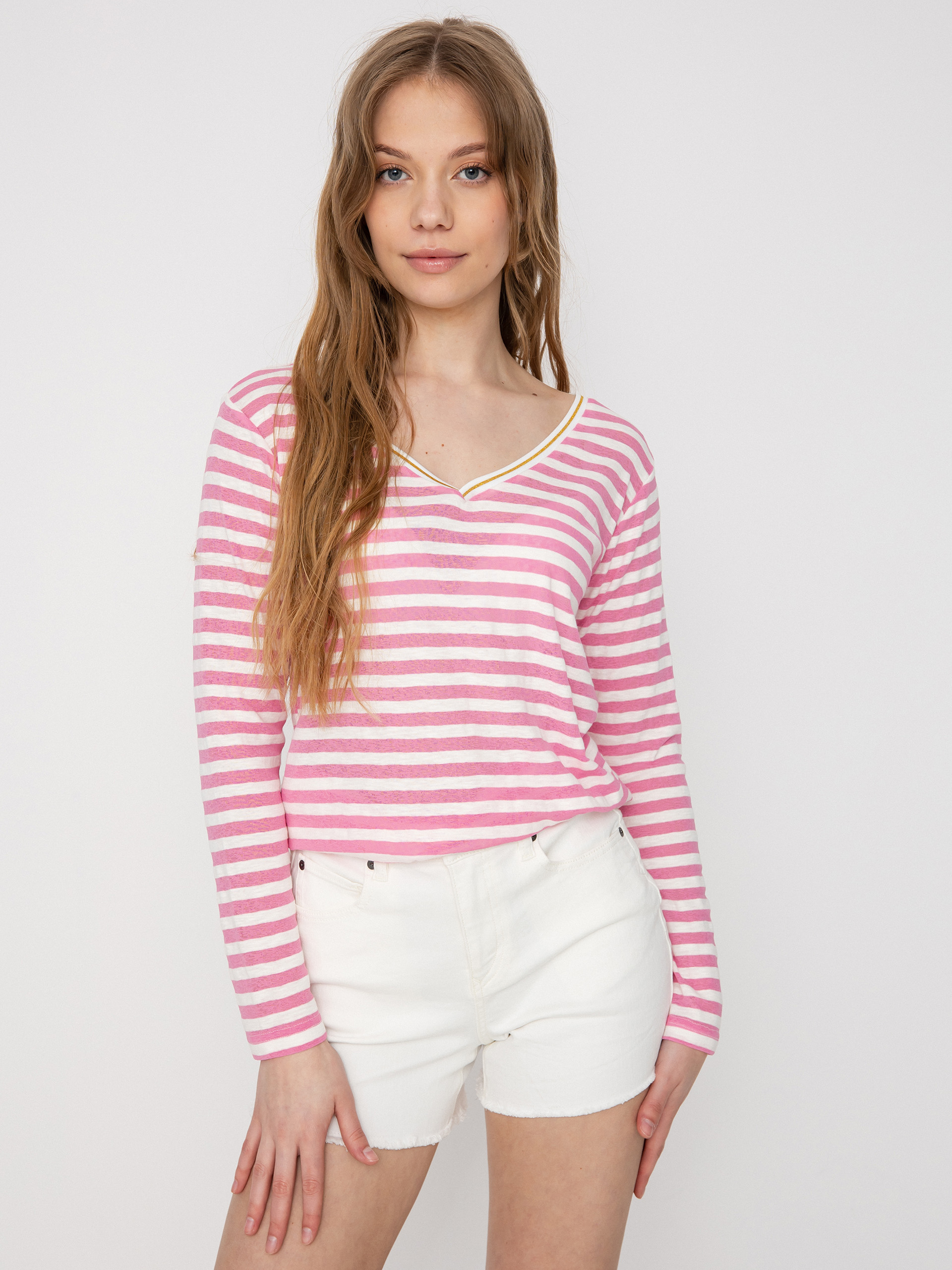 Femi Stories Holda Hosszú ujjú felső Wmn (pes)