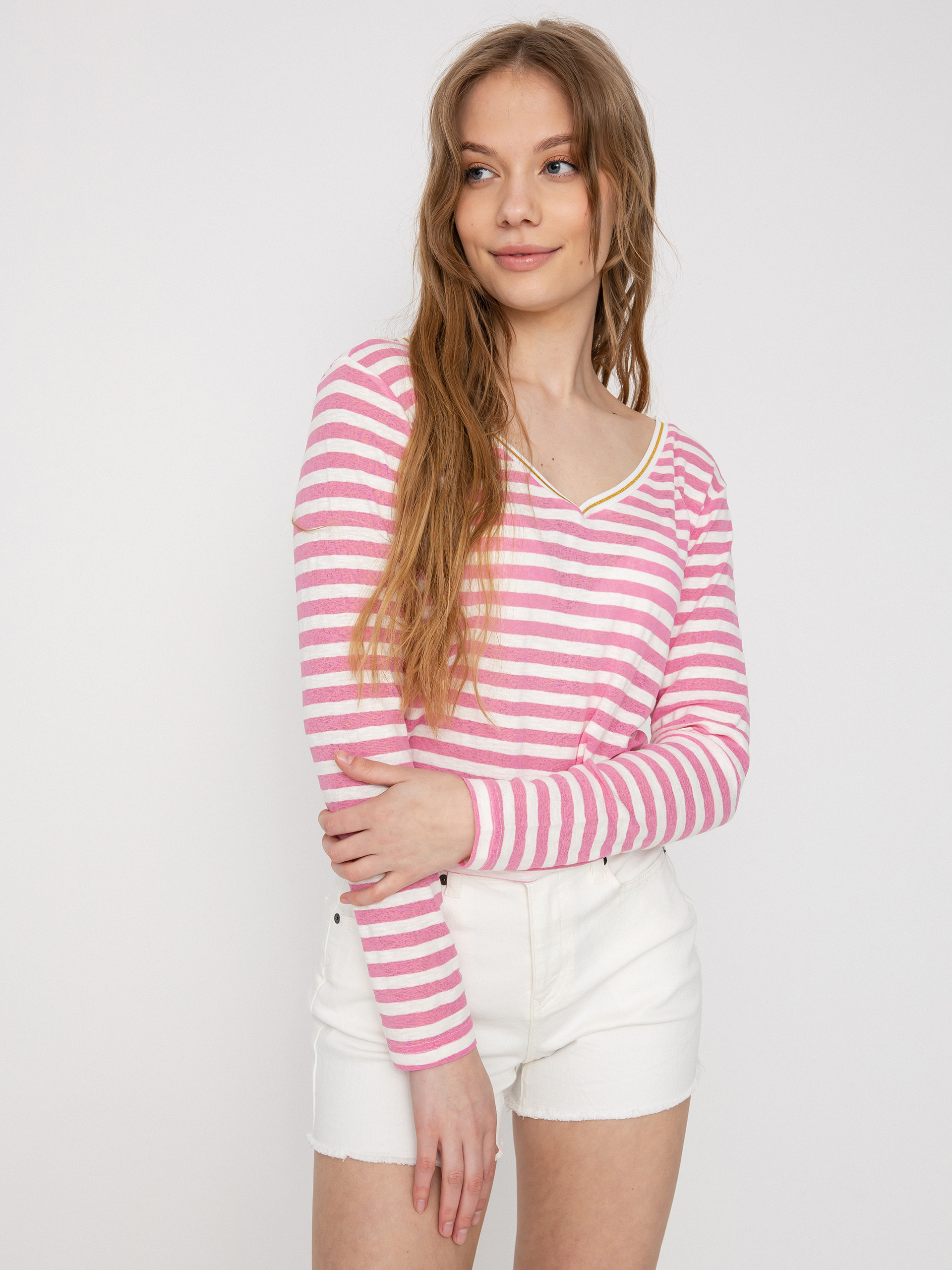 Femi Stories Holda Hosszú ujjú felső Wmn (pes)