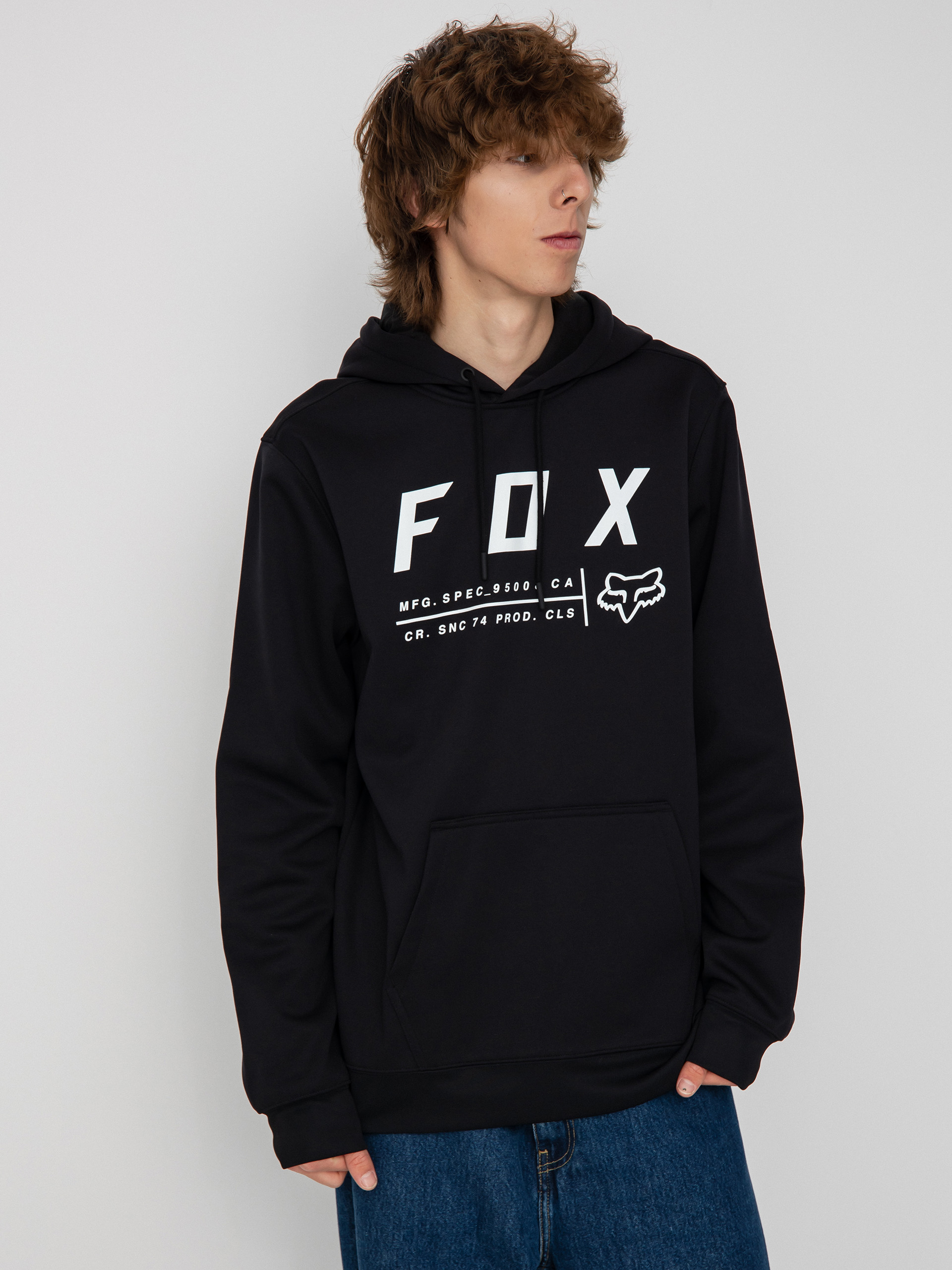 Fox Non Stop HD Kapucnis pulóver (black)