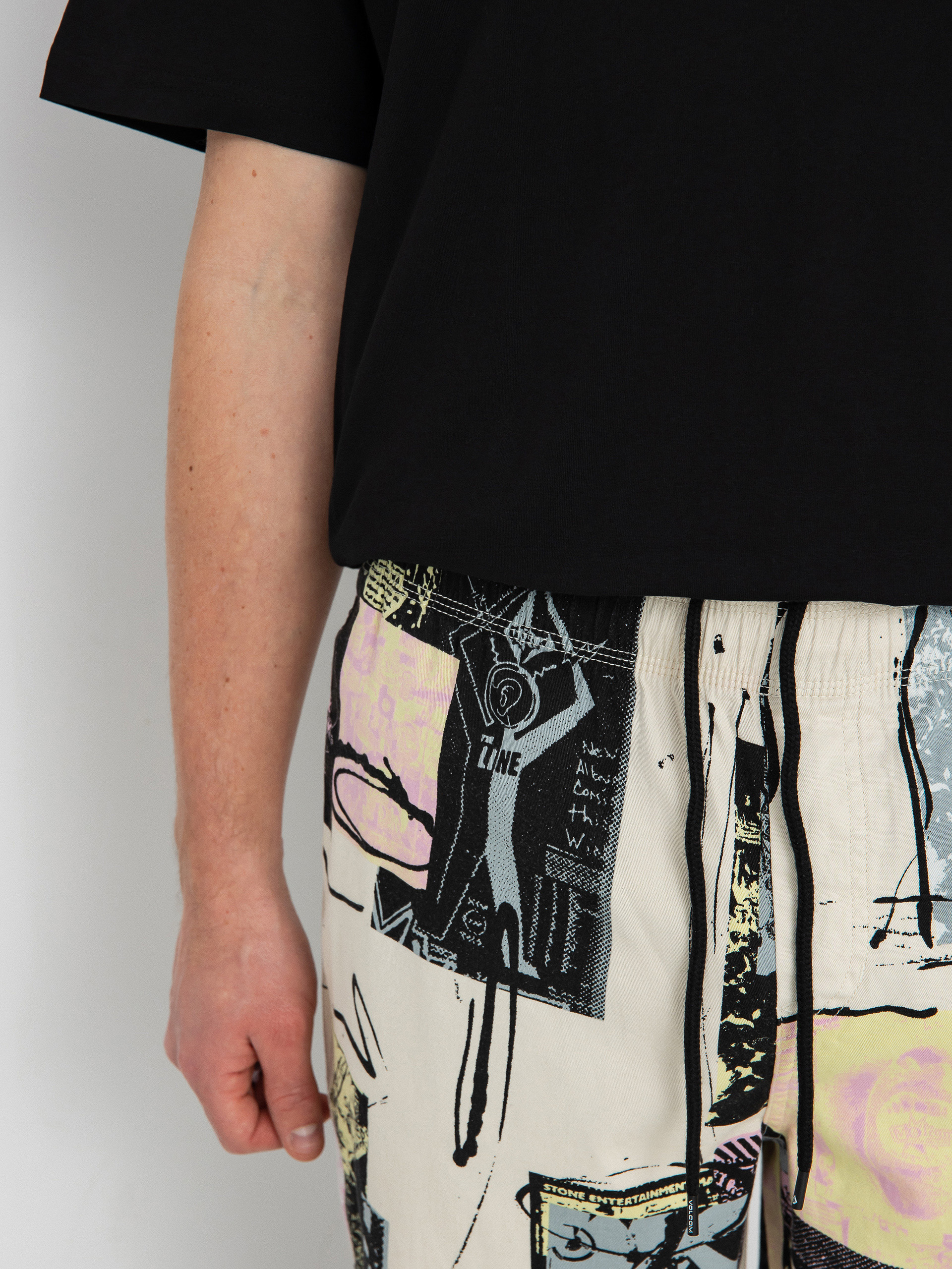 Volcom Psychstone Ew Kisnadrág (whitecap grey)