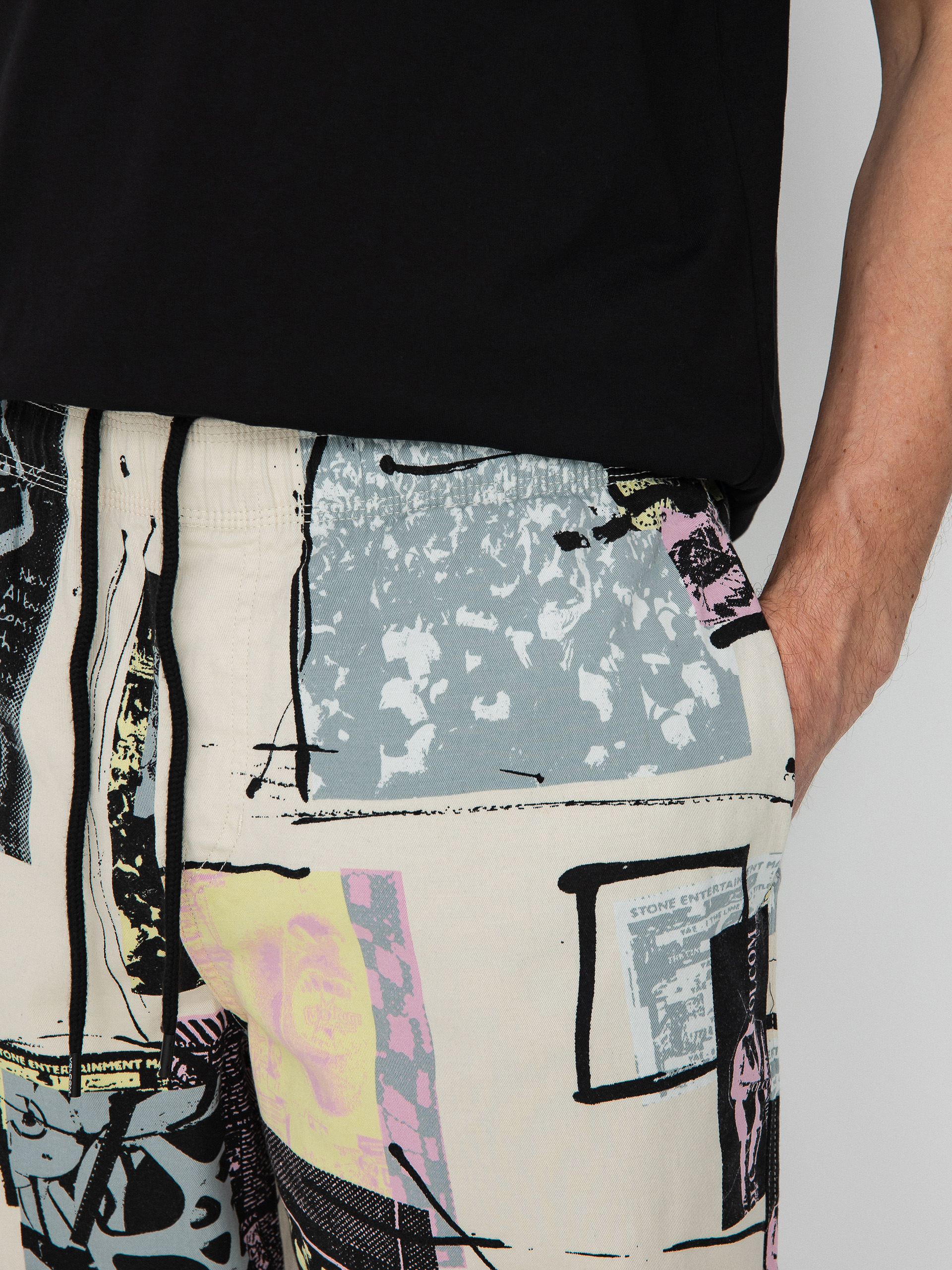 Volcom Psychstone Ew Kisnadrág (whitecap grey)