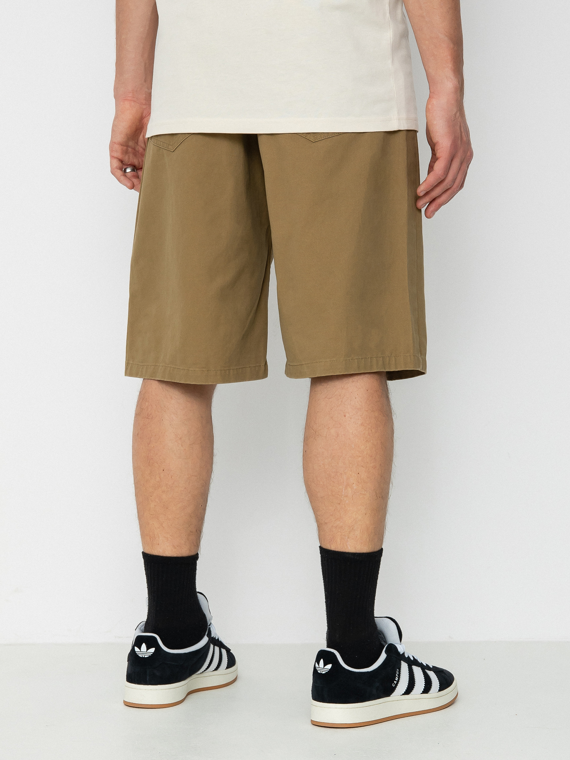 MassDnm Slang Baggy Fit Rövidnadrág (beige)