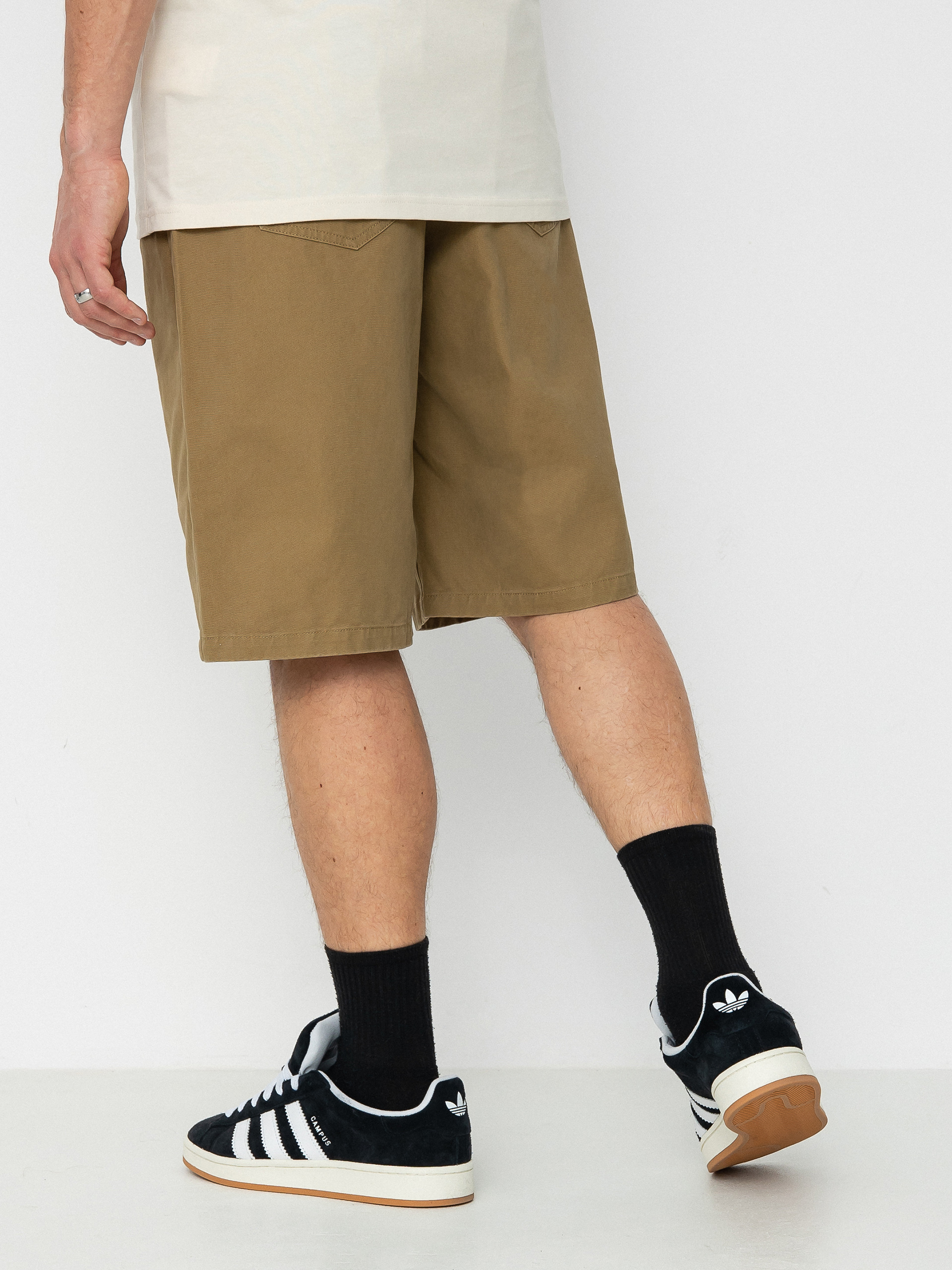 MassDnm Slang Baggy Fit Rövidnadrág (beige)