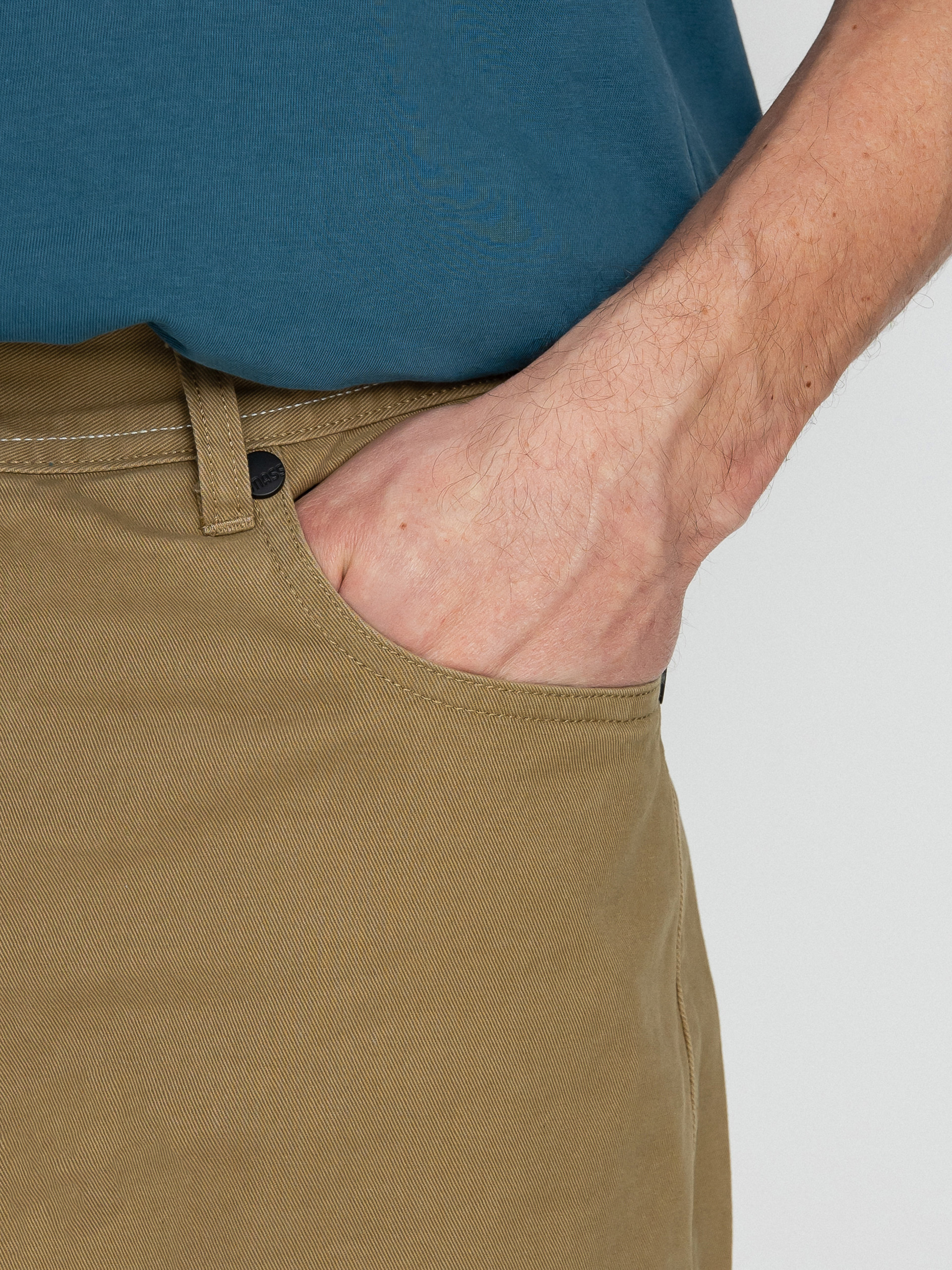 MassDnm Base Regular Fit Rövidnadrág (beige)