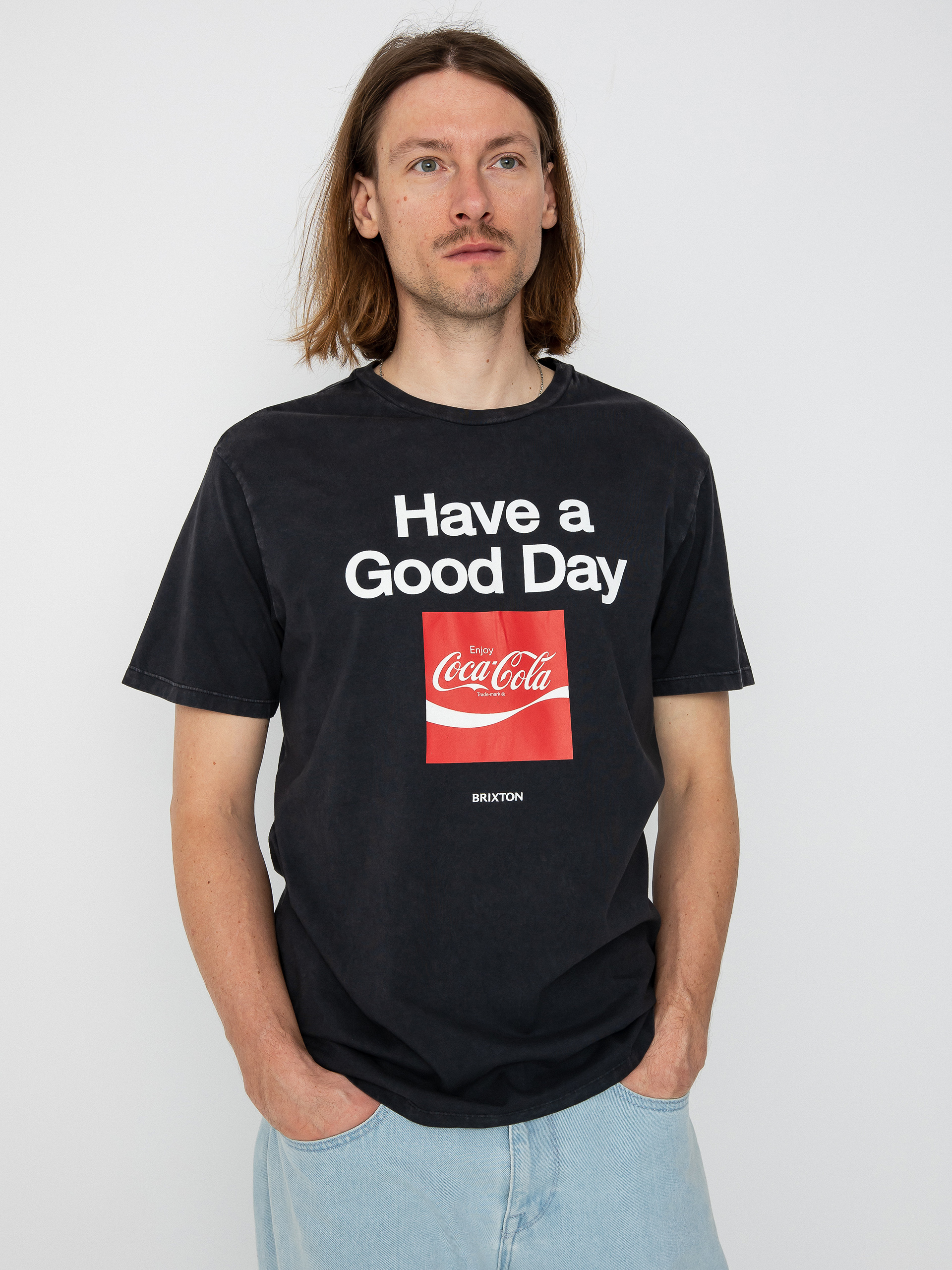 Brixton Coca-Cola Good Day pu00f3lu00f3 (black)