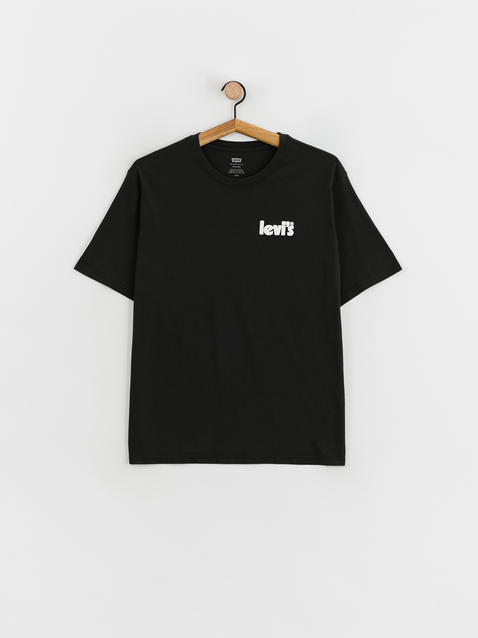 Levi's® Relaxed Fit Poster póló (caviar graphic)