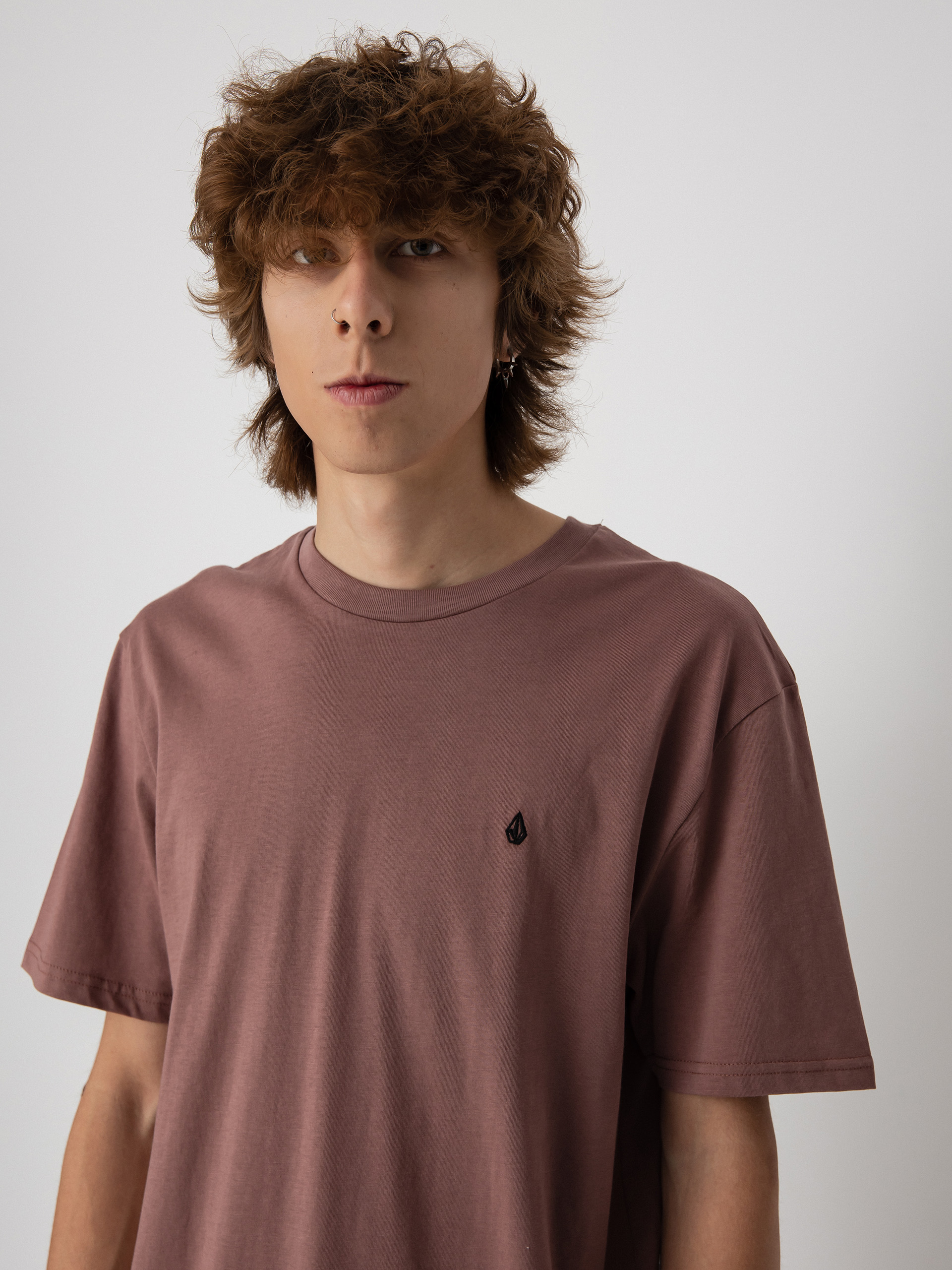 Volcom Stone Blanks Bsc póló (bordeaux brown)