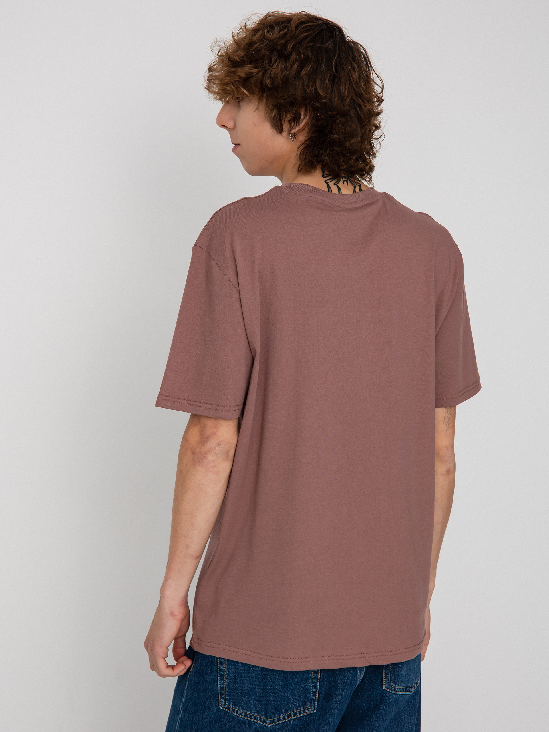 Volcom Stone Blanks Bsc póló (bordeaux brown)