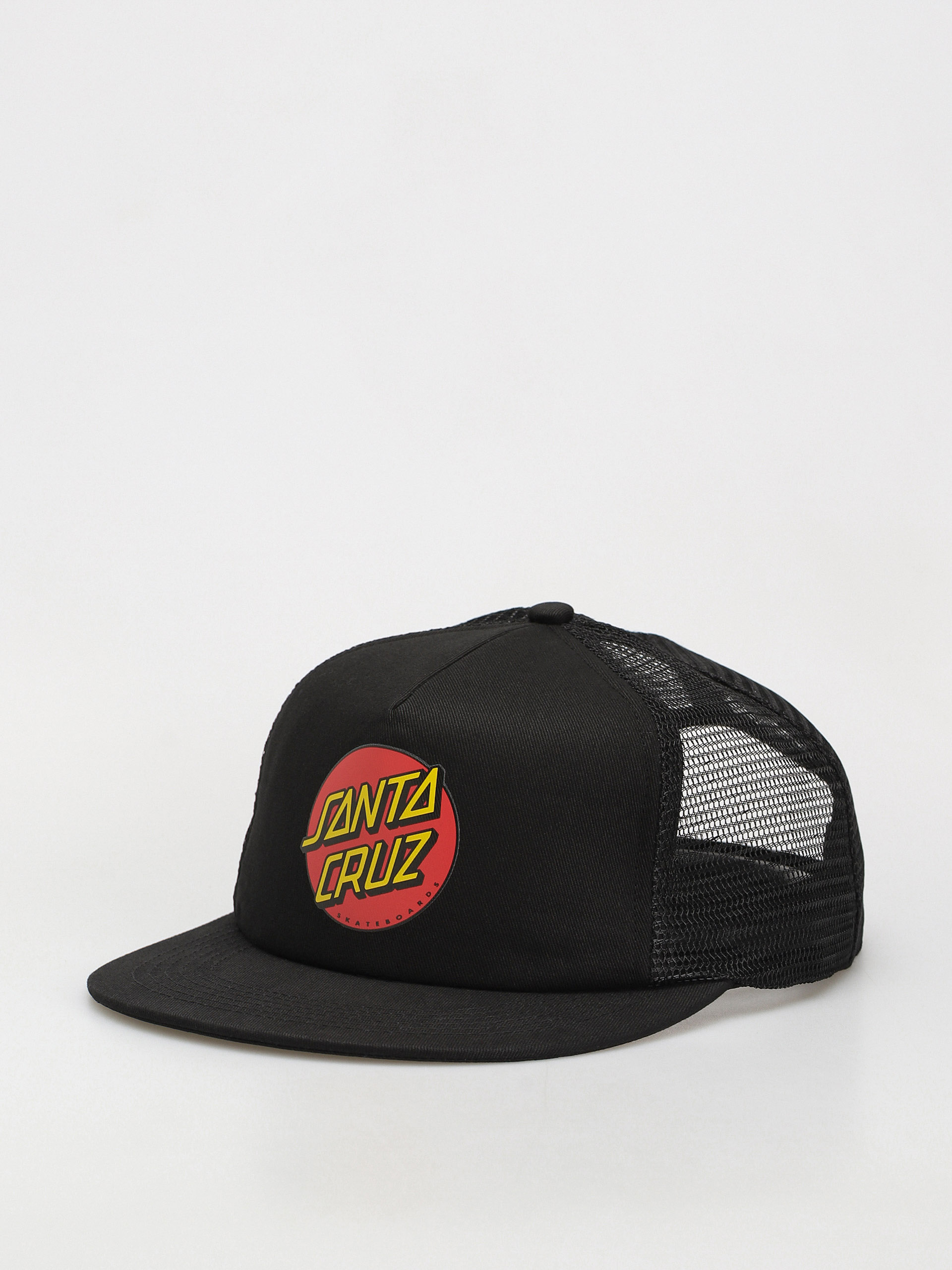 Santa Cruz Classic Dot Mesh Baseball sapka (black/black)