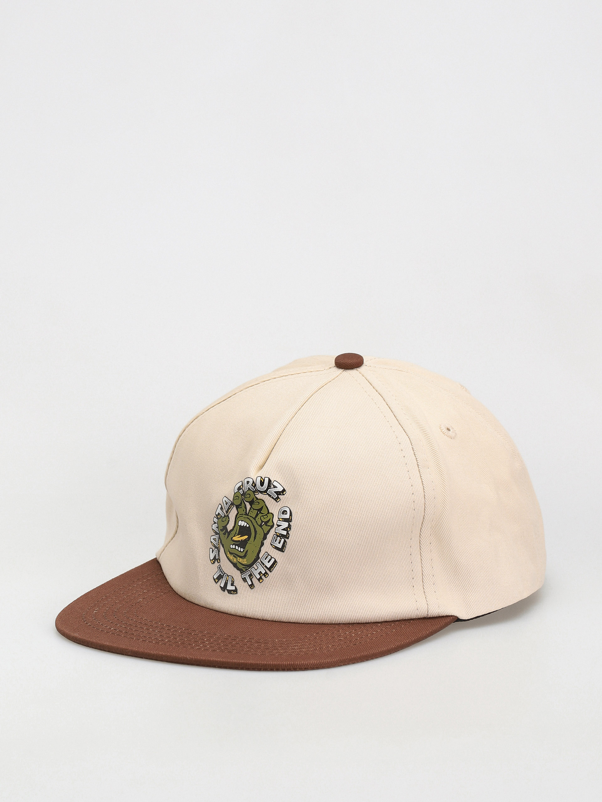 Santa Cruz Til The End Baseball sapka (off white/uniform green)