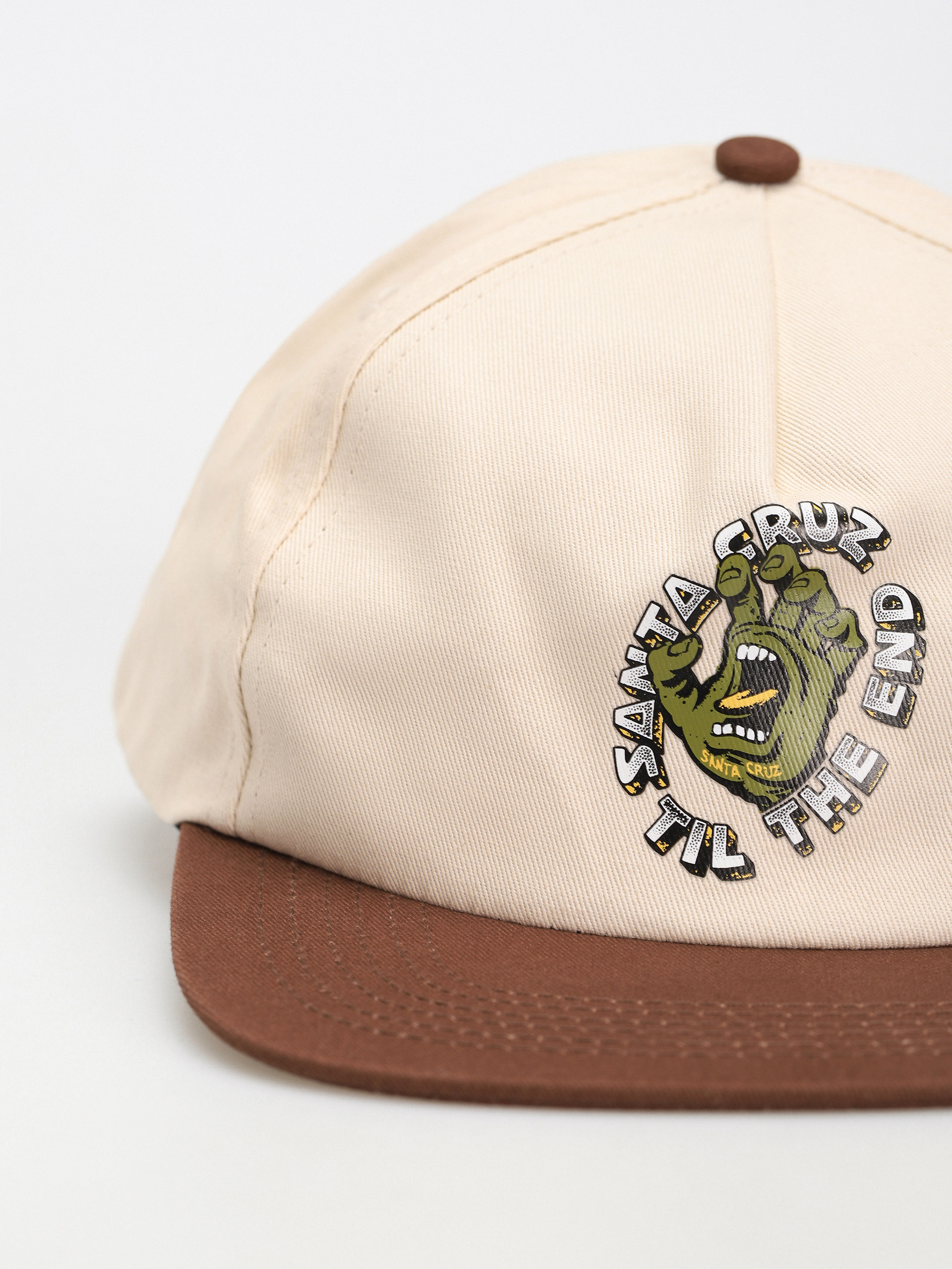 Santa Cruz Til The End Baseball sapka (off white/uniform green)