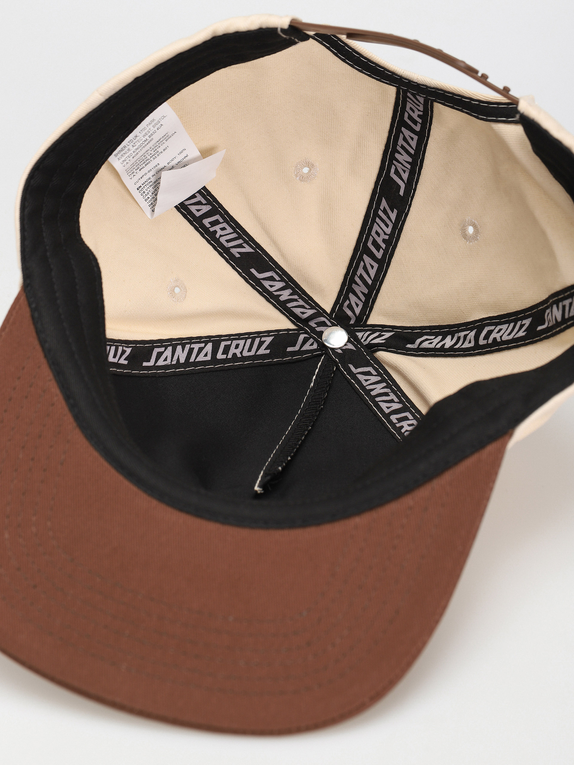 Santa Cruz Til The End Baseball sapka (off white/uniform green)