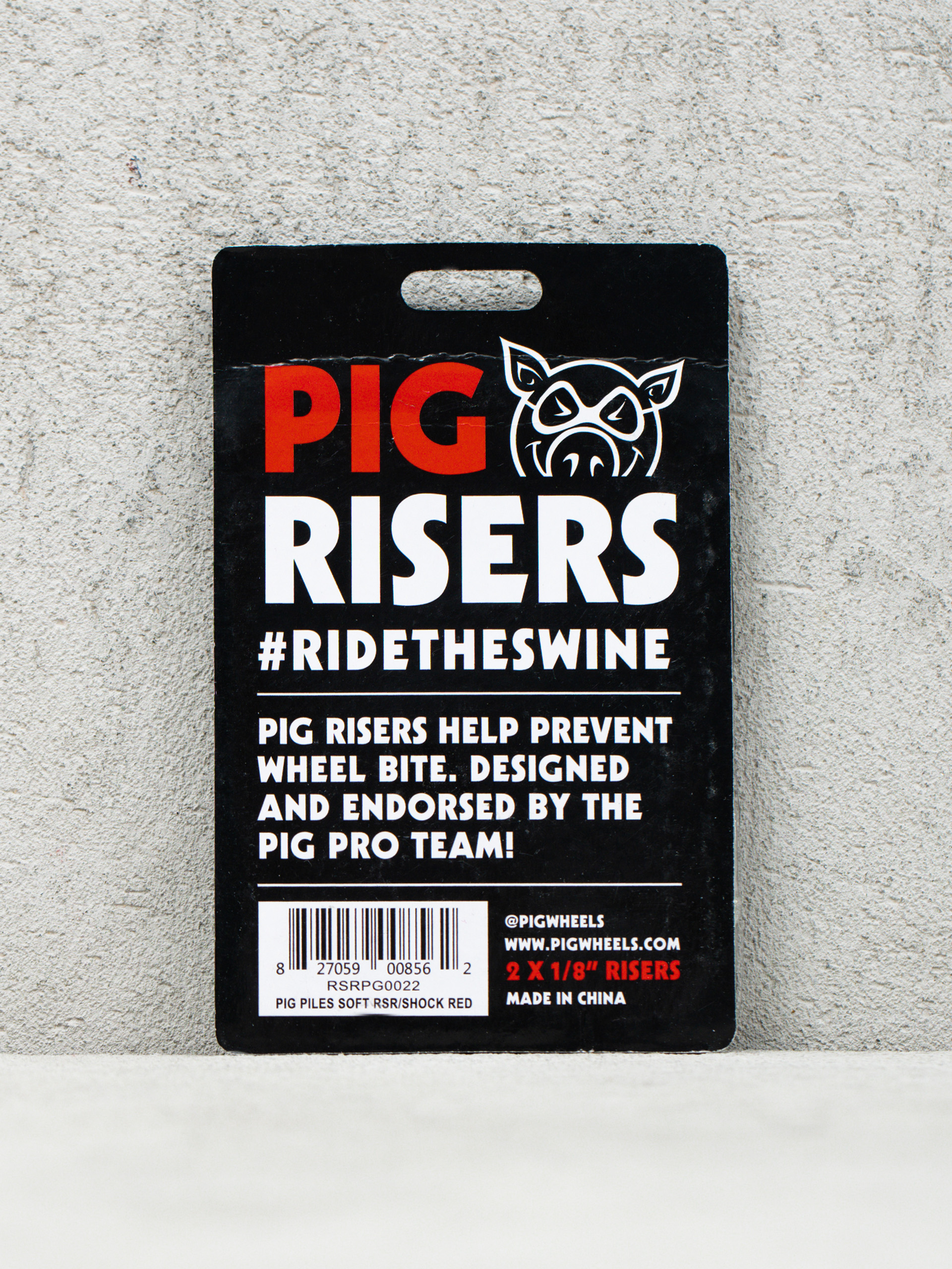 Pig Piles Soft Rsr Alátétek (shock red)