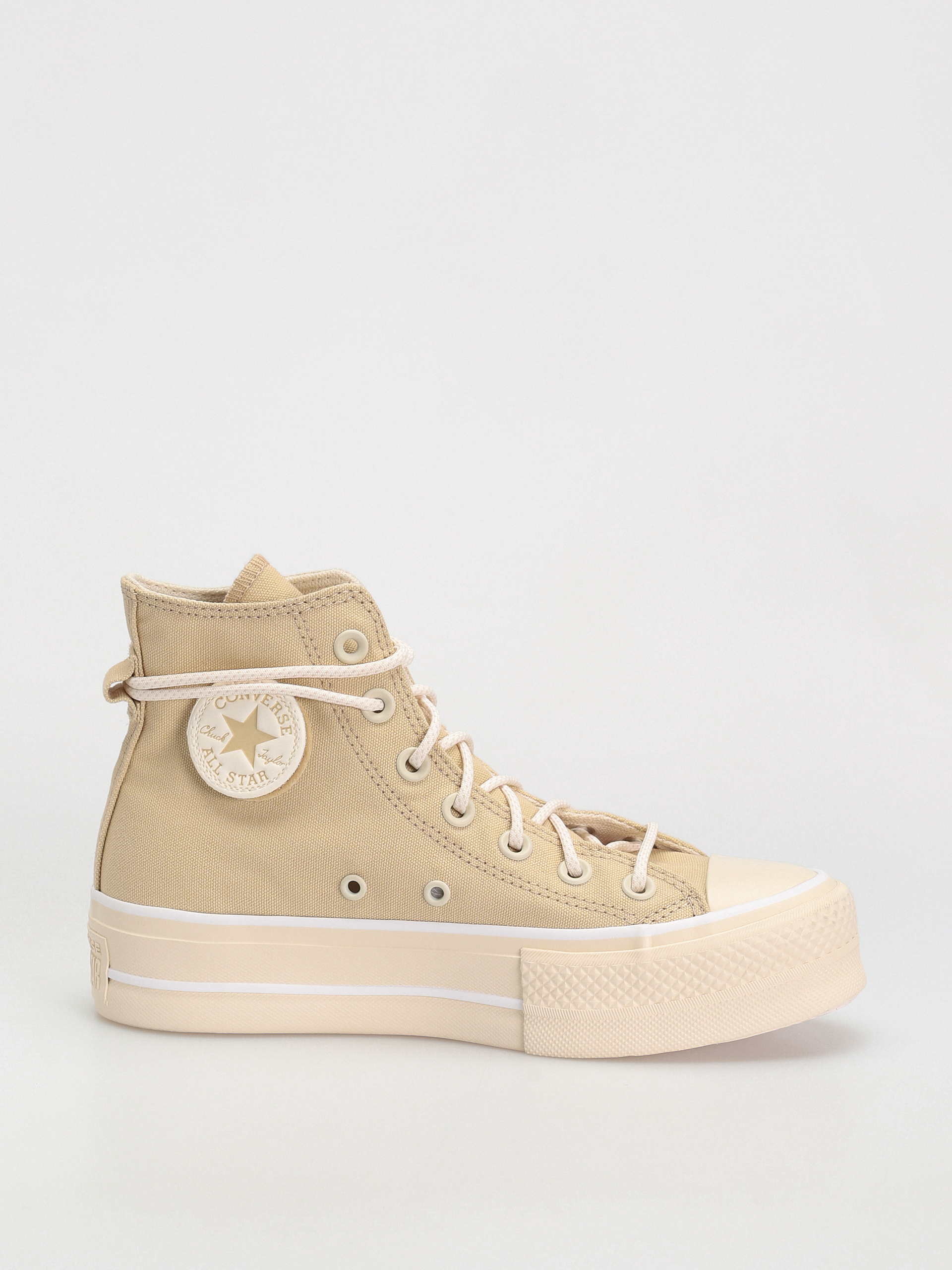 Converse Chuck Taylor All Star Lift Hi Tornacipők Wmn (oat milk)