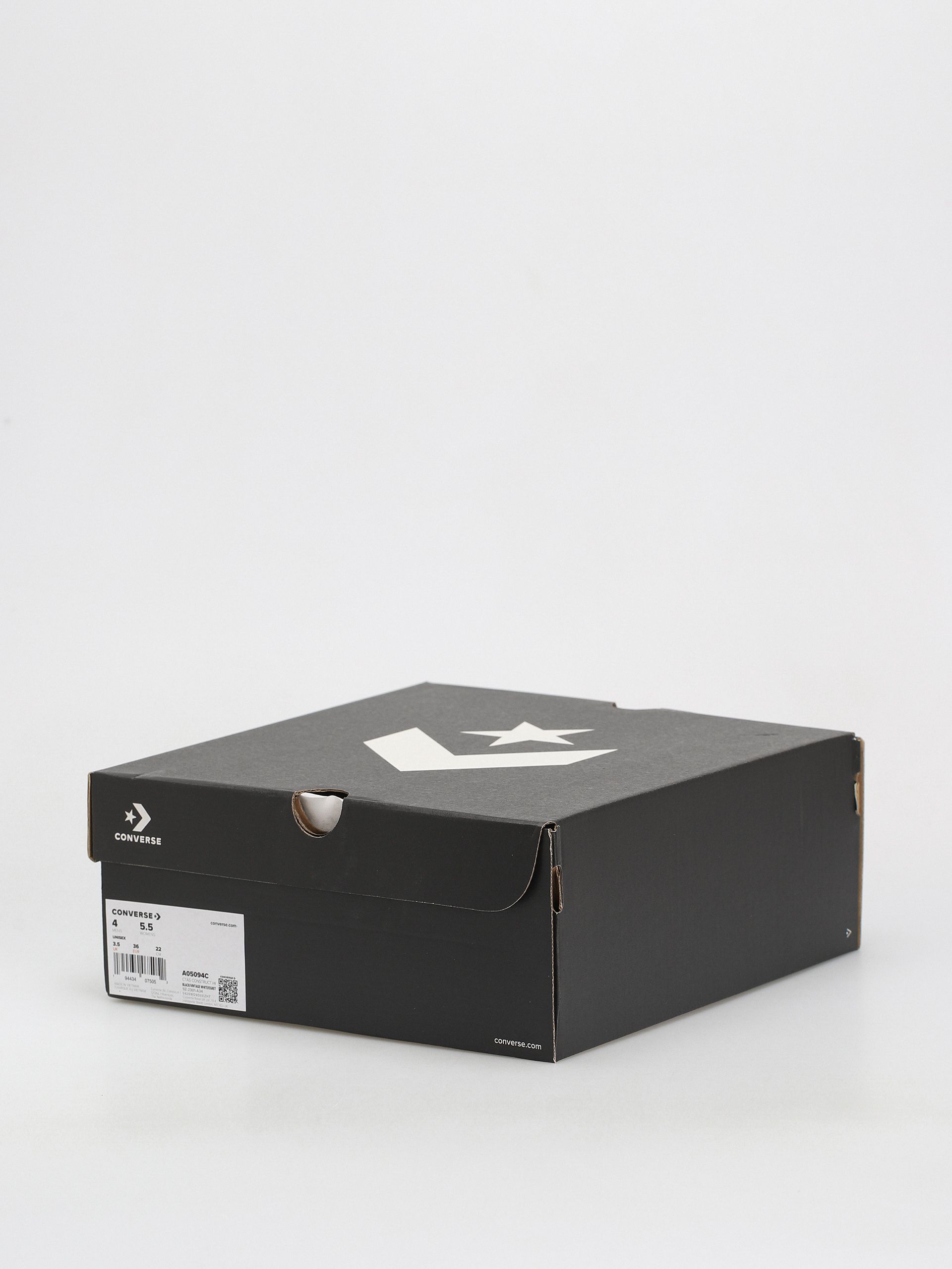 Converse Chuck Taylor All Star Construct Hi Tornacipők Wmn (black/vintage white)