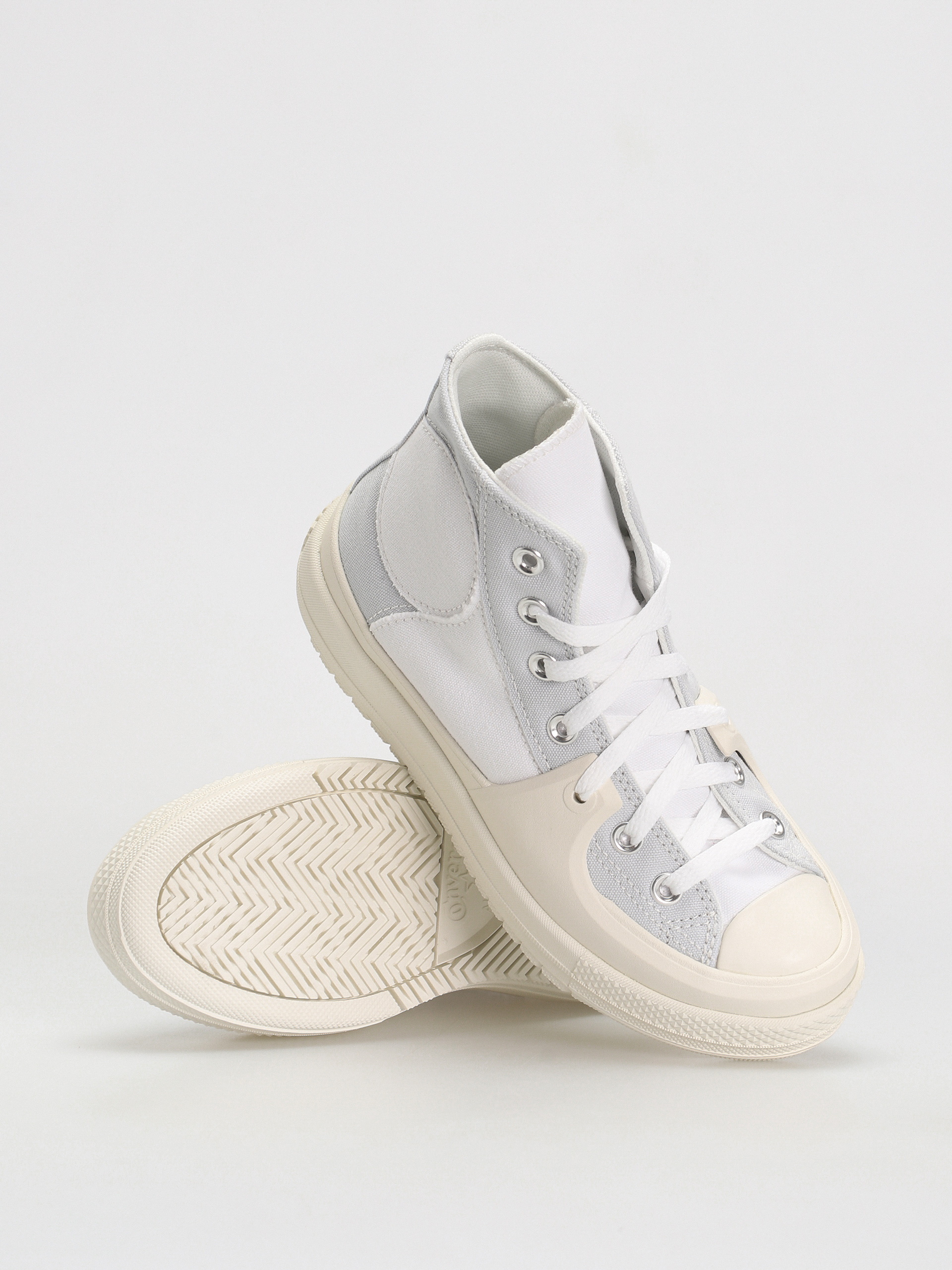 Converse Chuck Taylor All Star Construct Hi Tornacipők Wmn (white/ghosted/black)