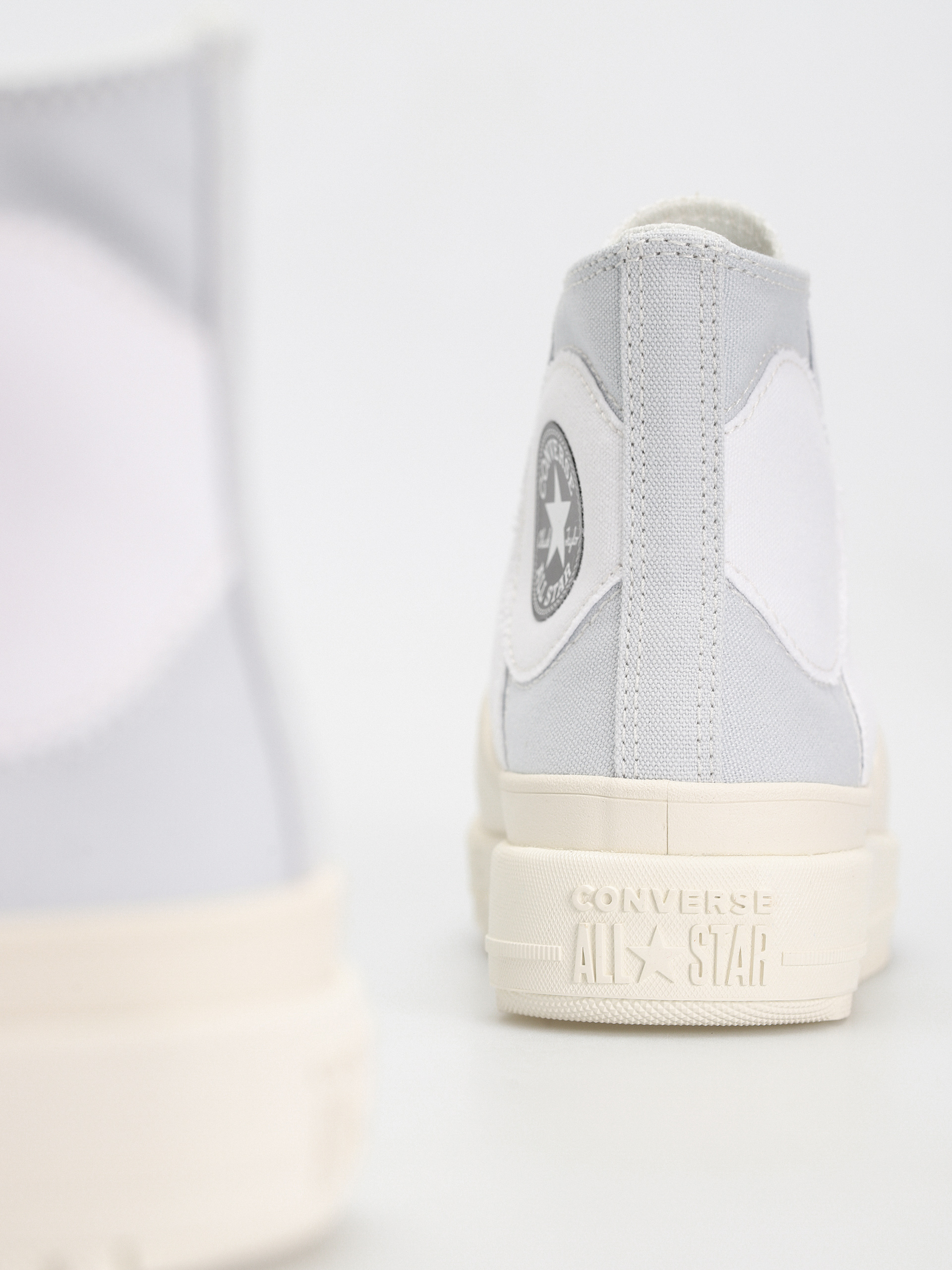Converse Chuck Taylor All Star Construct Hi Tornacipők Wmn (white/ghosted/black)