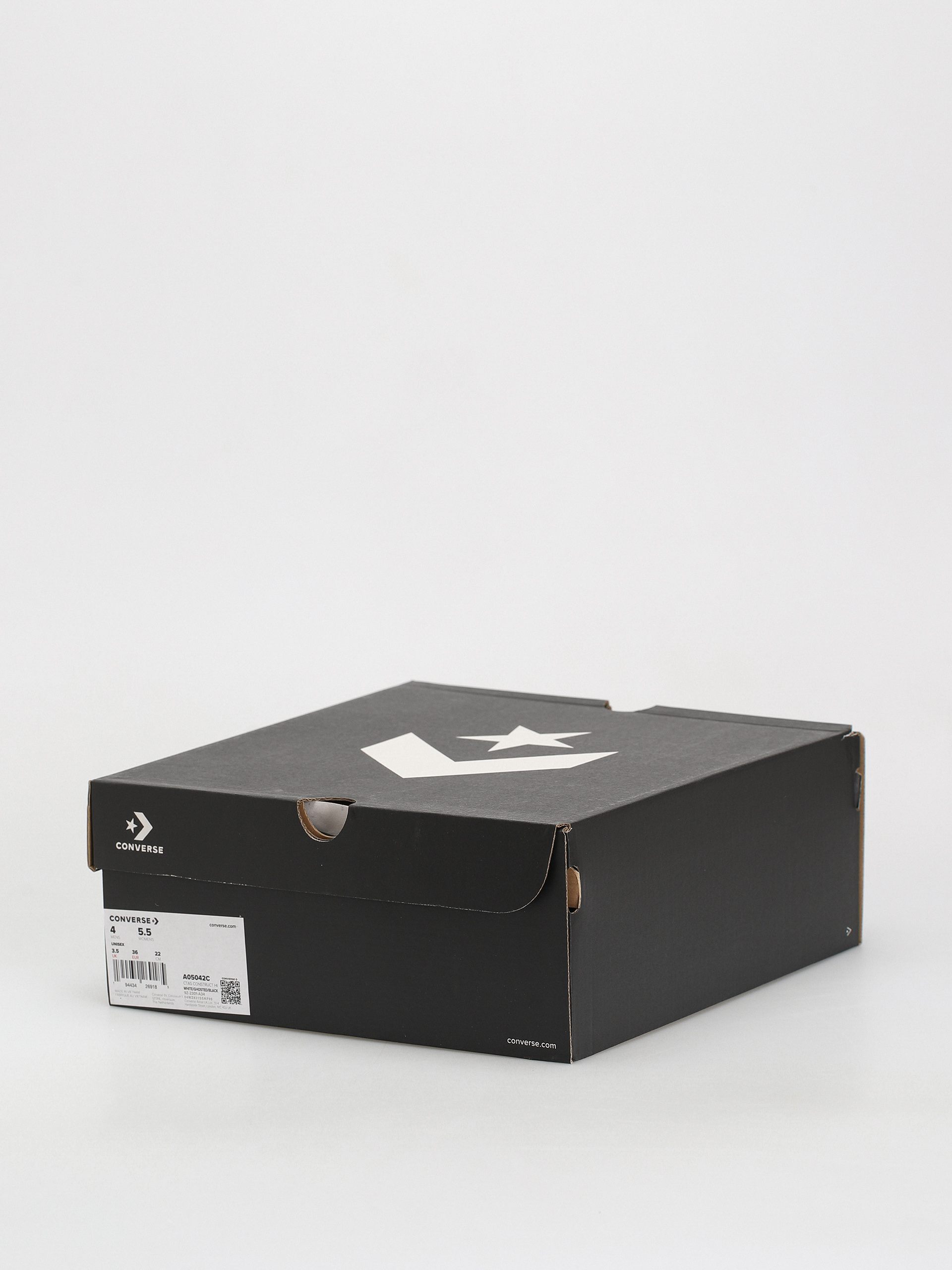 Converse Chuck Taylor All Star Construct Hi Tornacipők Wmn (white/ghosted/black)