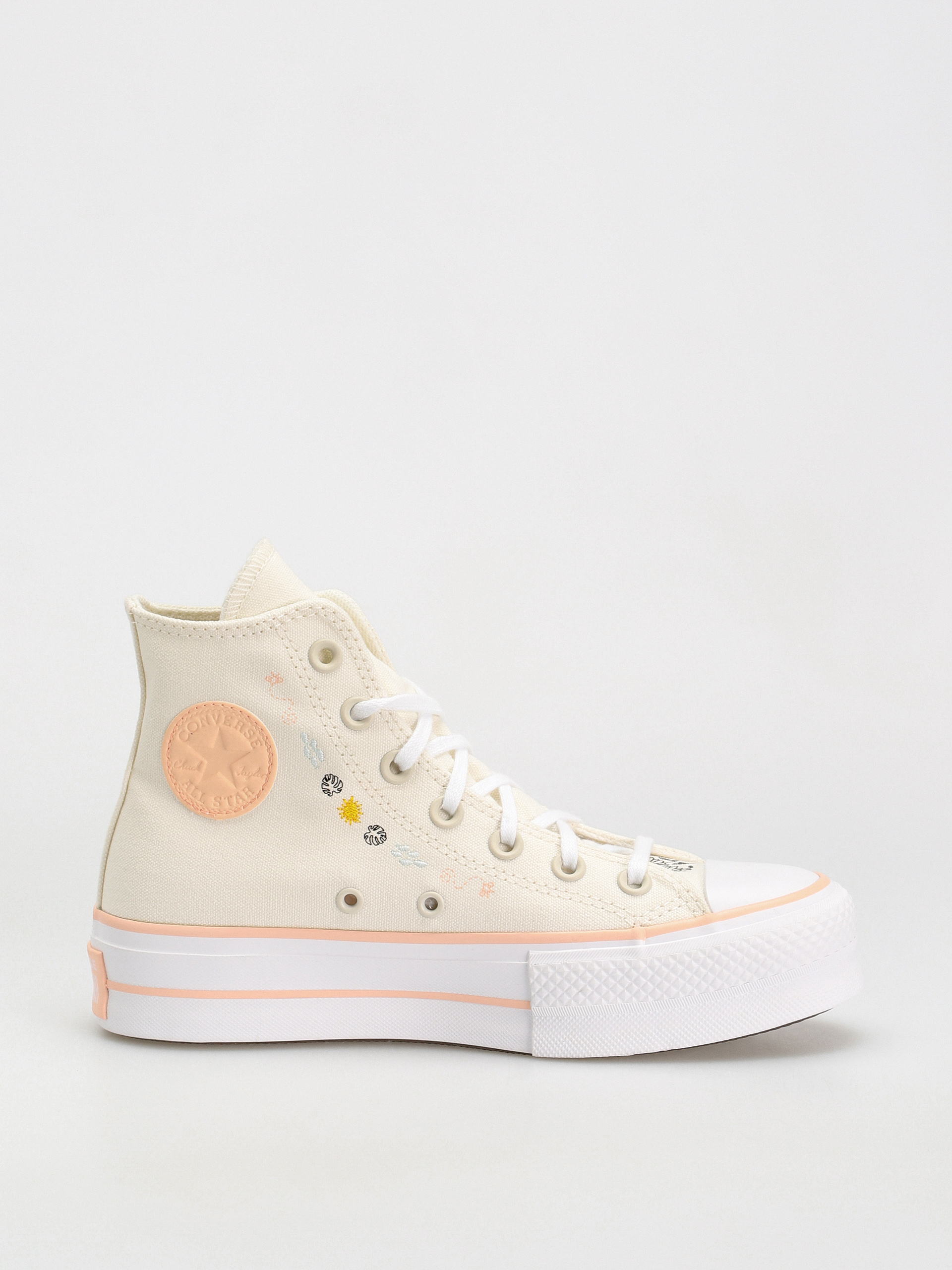 Converse Chuck Taylor All Star Lift Hi Tornacipők Wmn (egret)
