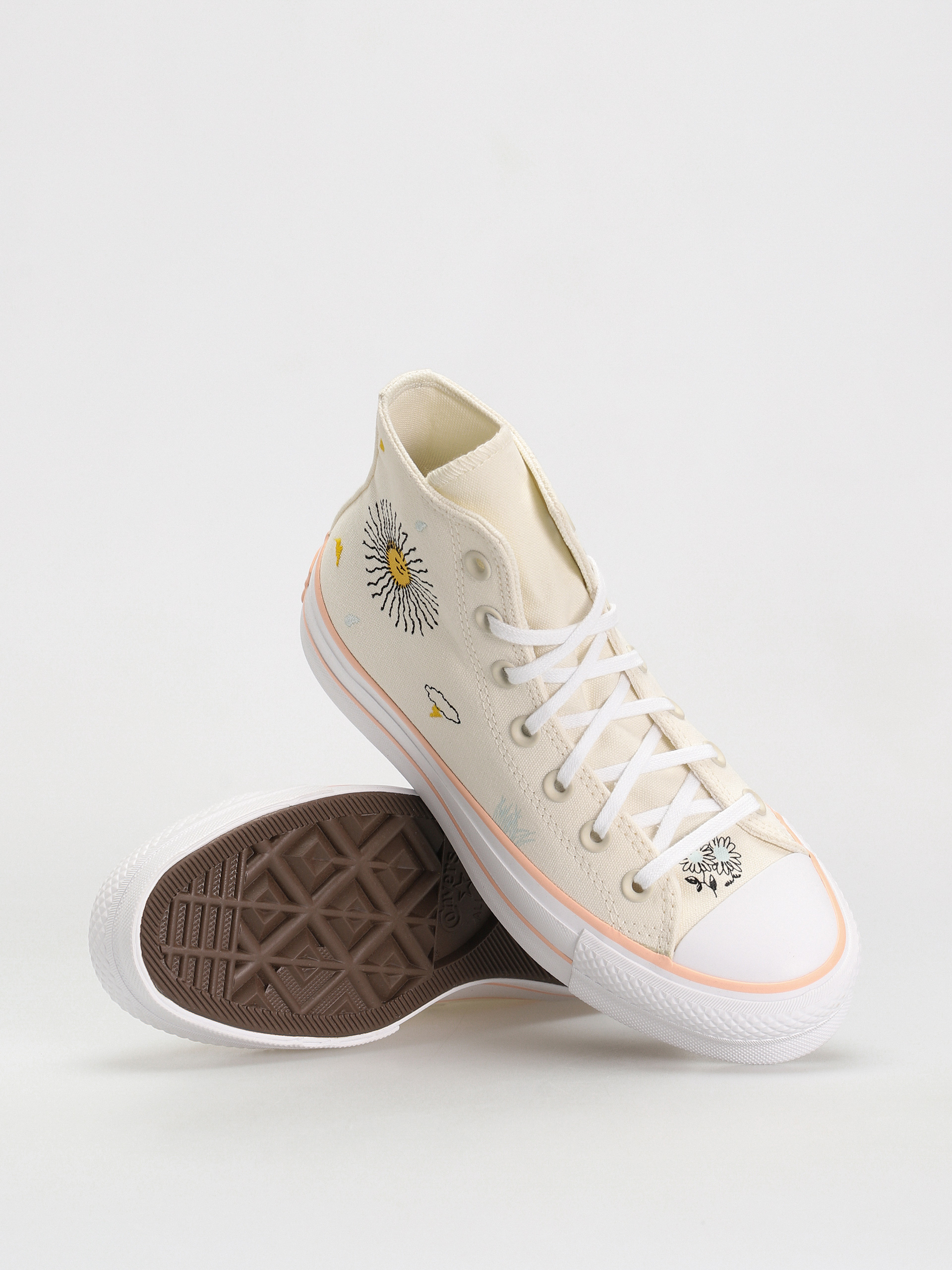 Converse Chuck Taylor All Star Lift Hi Tornacipők Wmn (egret)