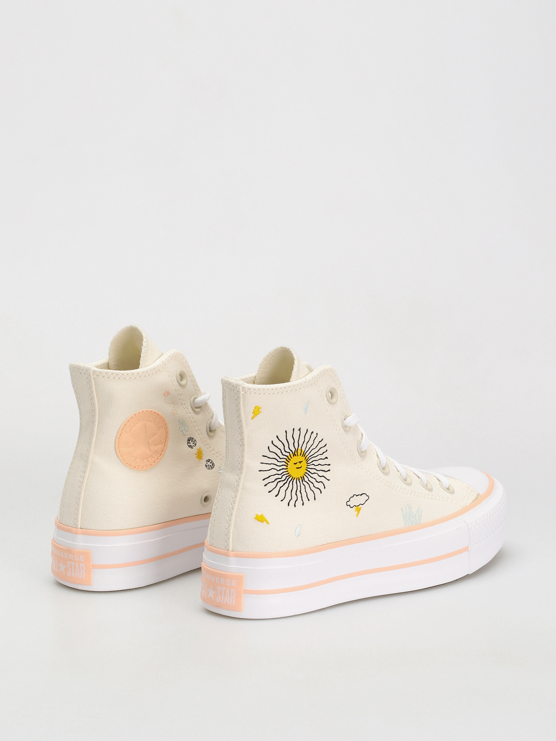 Converse Chuck Taylor All Star Lift Hi Tornacipők Wmn (egret)